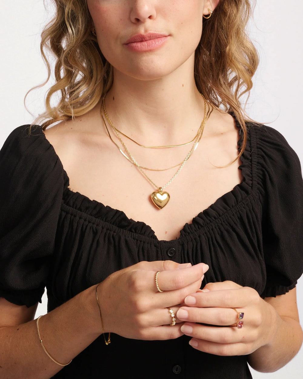 XL Helium Heart Pendant by Ariel Gordon Jewelry - At Present Jewelry