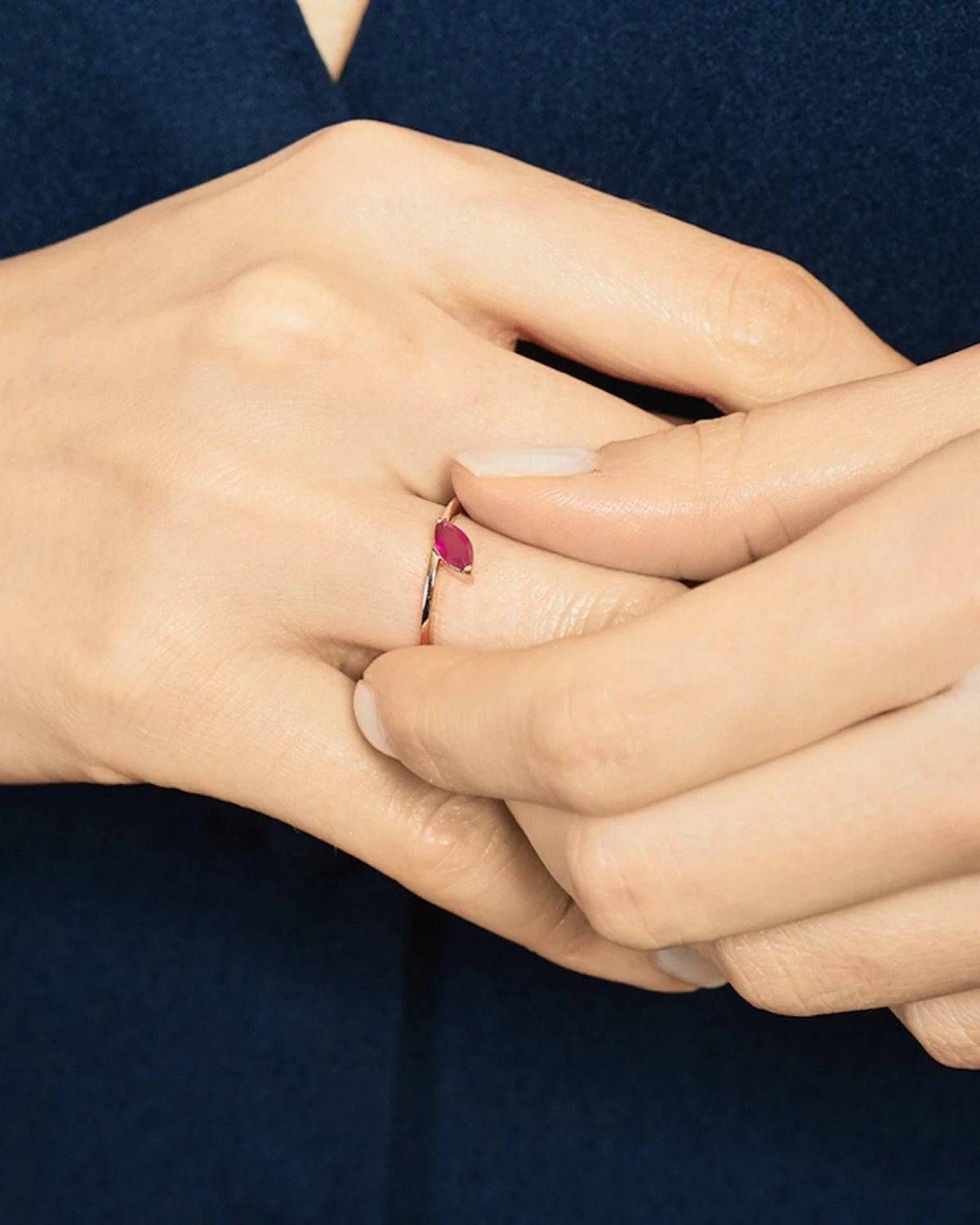 Defne Ring | Ruby by Selin Kent - At Present Jewelry