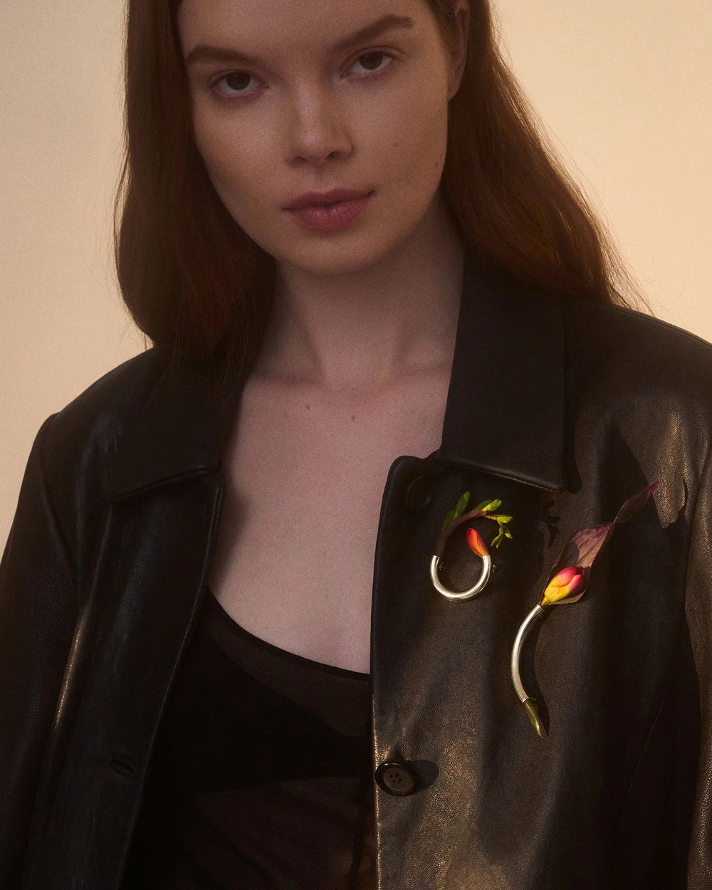 Botanical Brooch in Silver by Lady Grey - At Present Jewelry