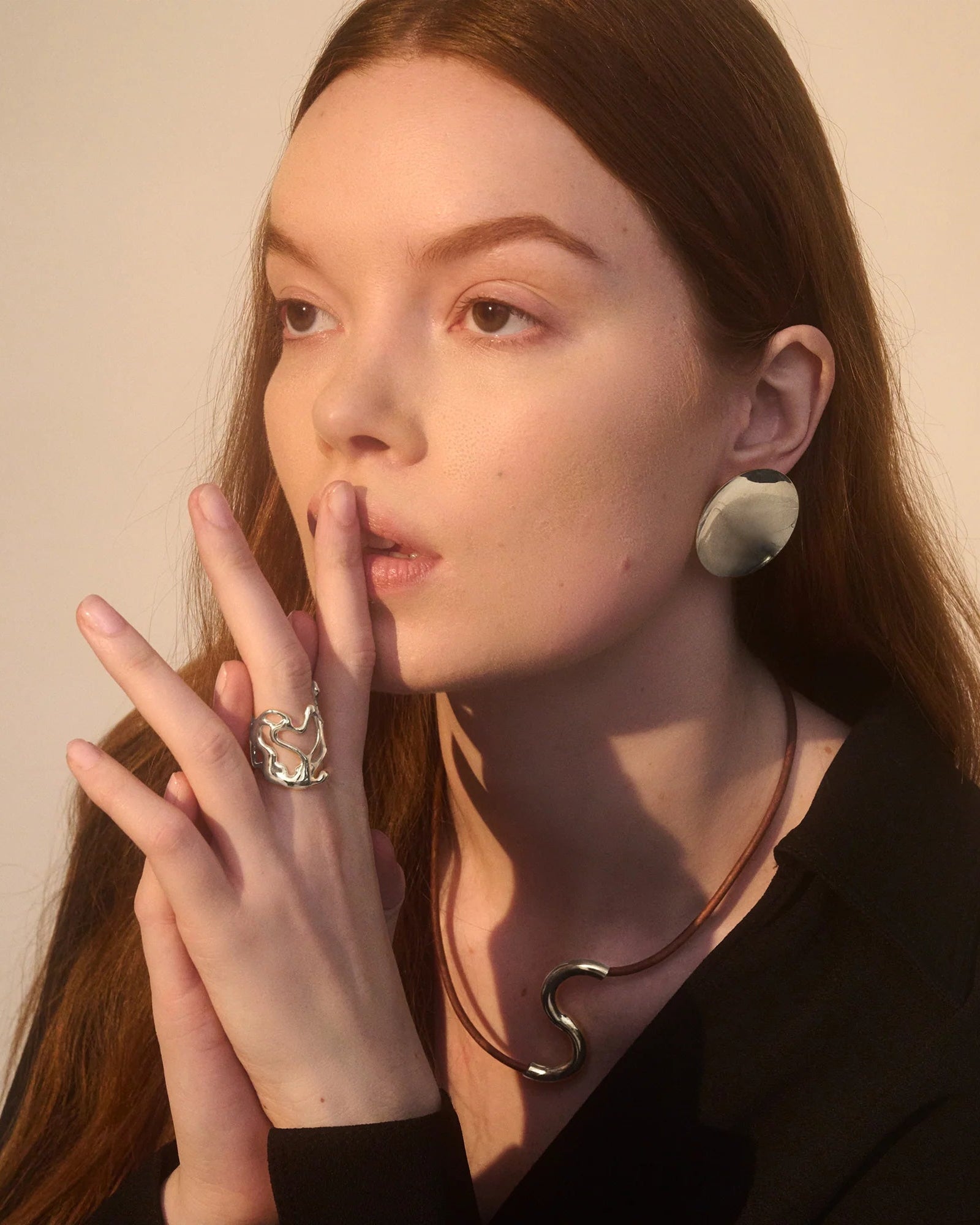 Lace Ring in Silver by Lady Grey - At Present Jewelry