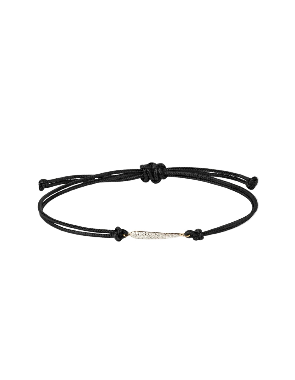 Nina Diamond Cord Bracelet by PDPaola - At Present Jewelry