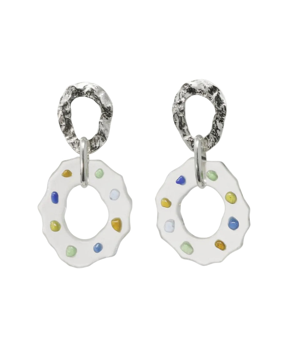 High Tide Earrings in Spectrum by CLED - At Present Jewelry