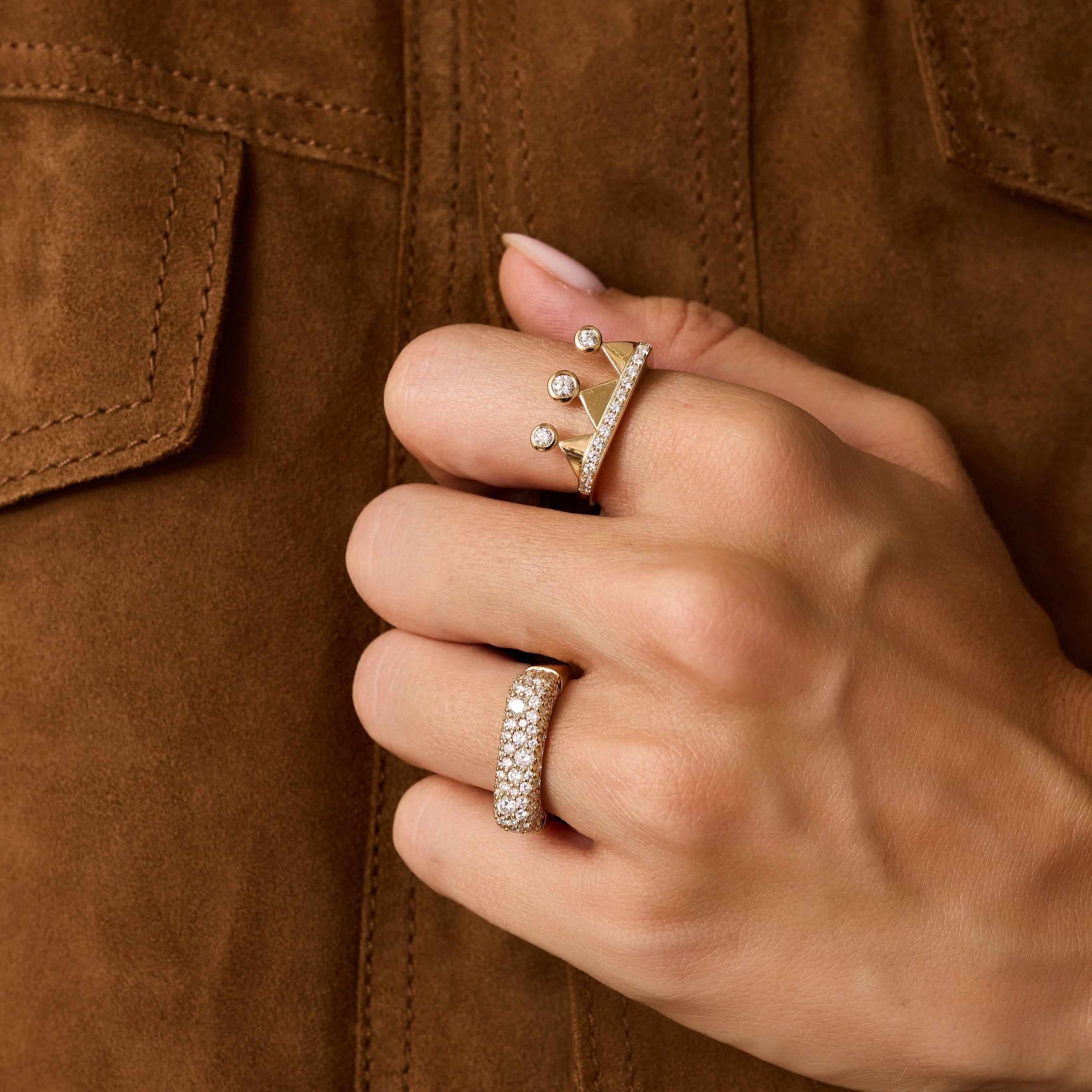 Sparkle Stack Ring by Eden Presley - At Present Jewelry