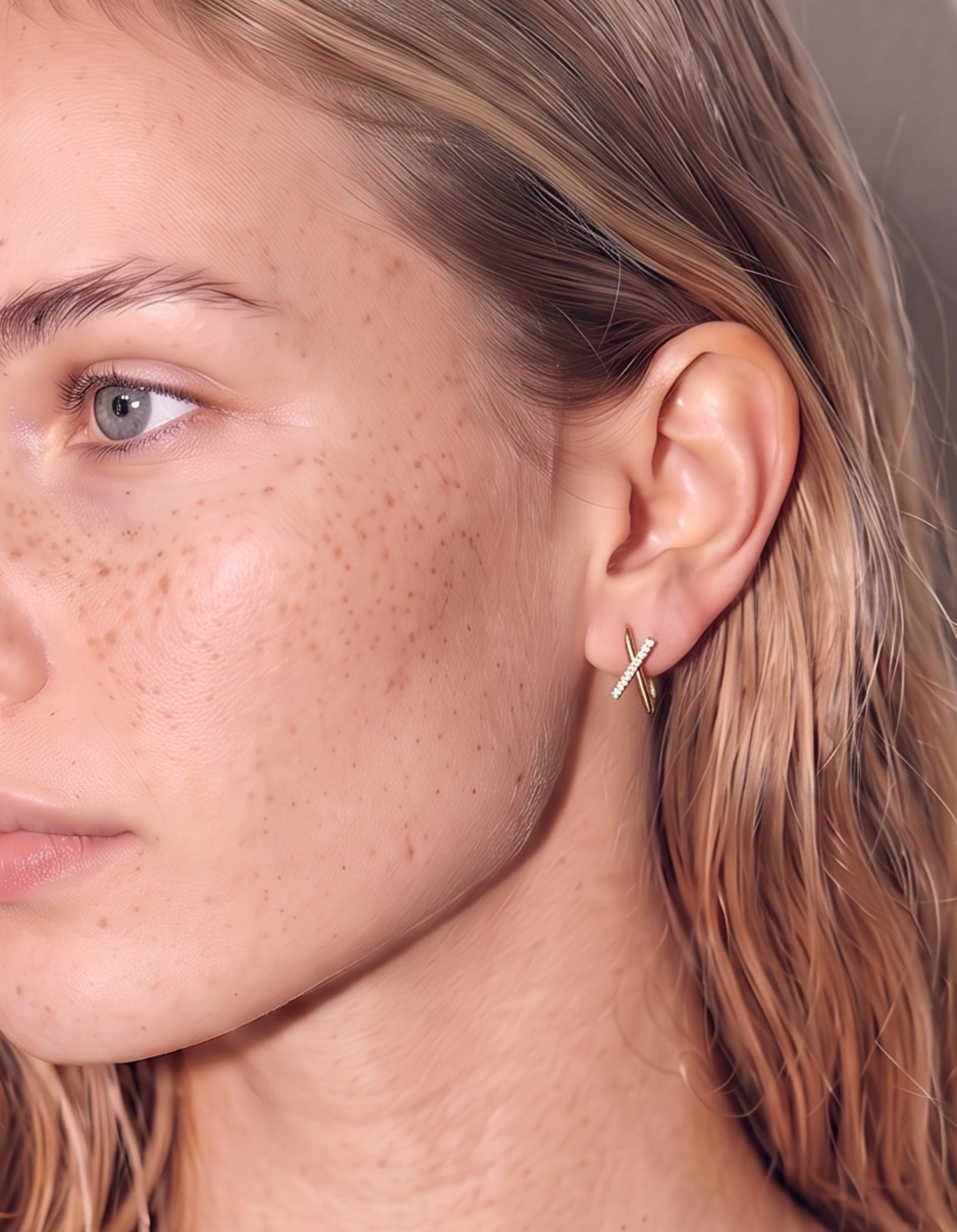 Horizon Mini Thread Earrings