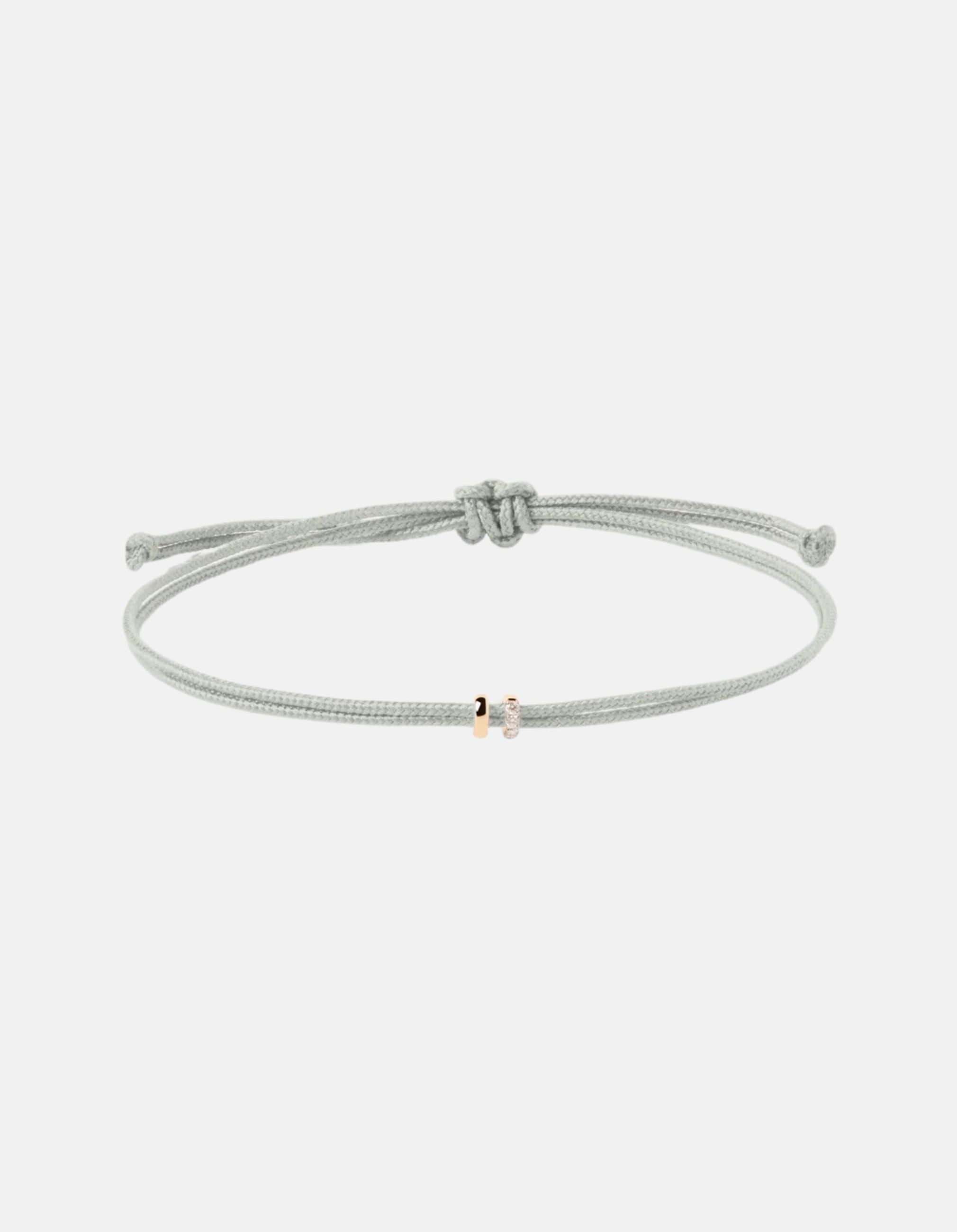 Amy Diamond Cord Bracelet by PDPaola - At Present Jewelry