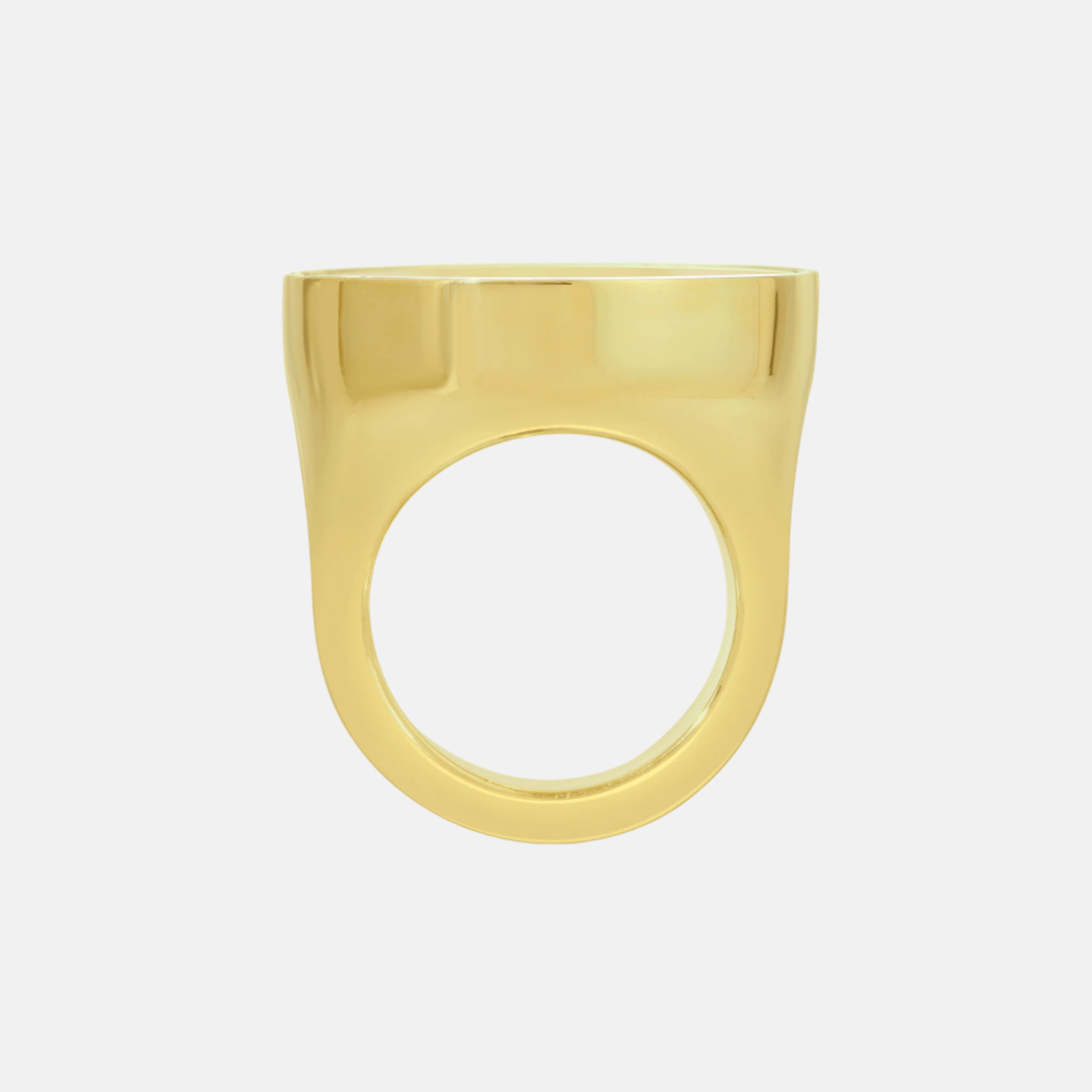 Chubby Maze Ring, Gold by Monbouquette - At Present Jewelry