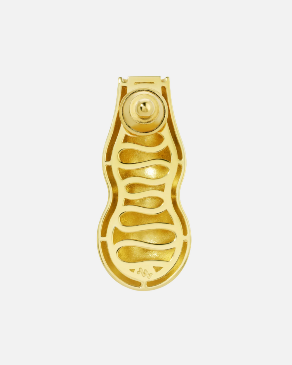 Vase Brooch, Gold by Monbouquette - At Present Jewelry