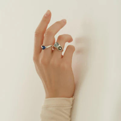 Pea Curve Ring | Small by CLED - At Present Jewelry