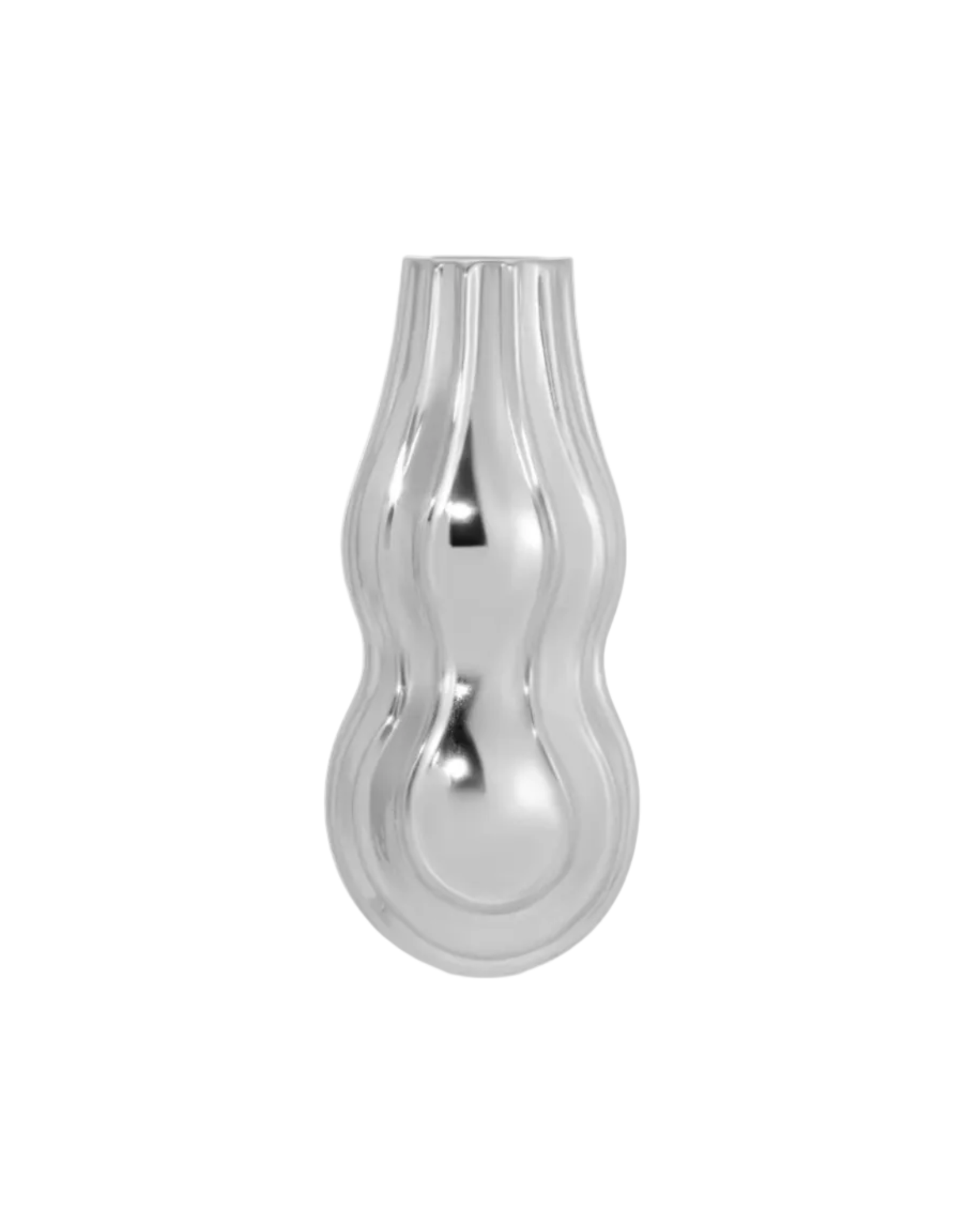 Vase Brooch, Silver by Monbouquette - At Present Jewelry