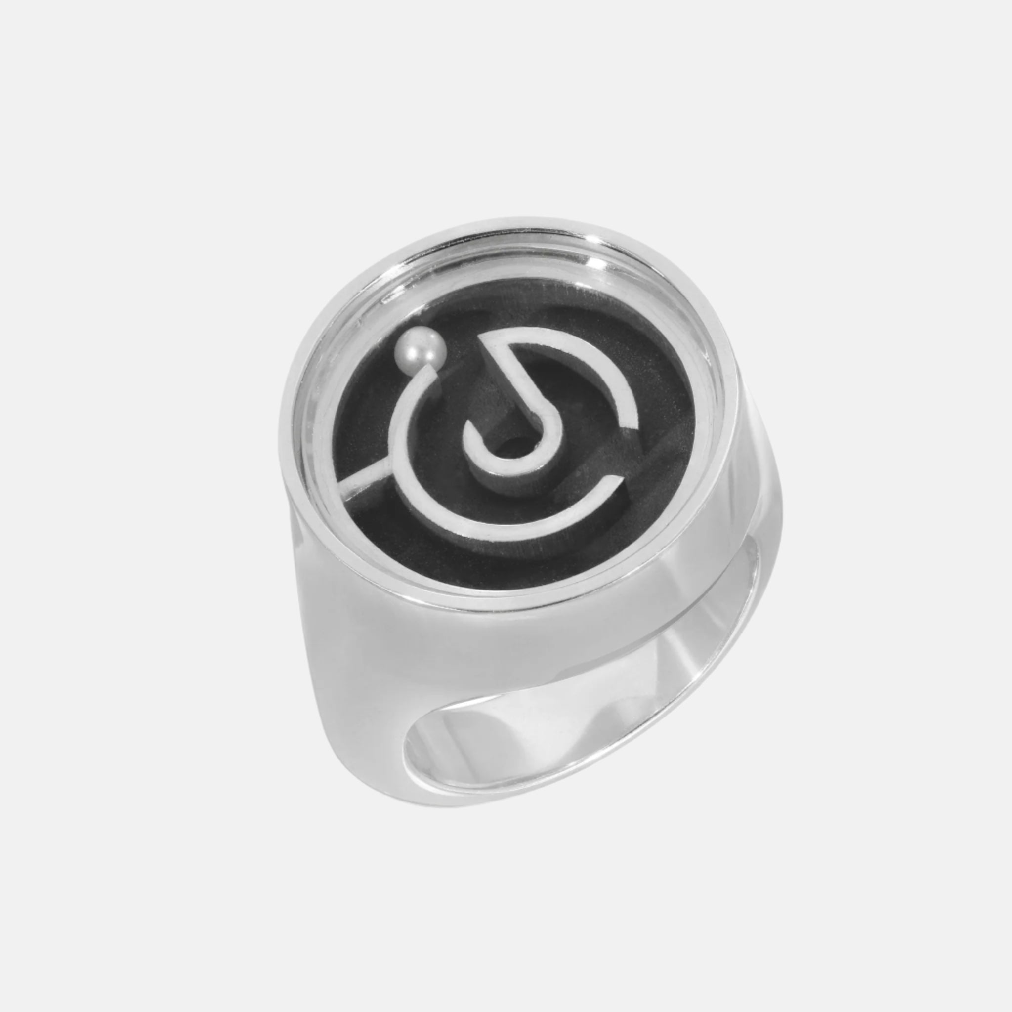 Petite Maze Ring, Silver by Monbouquette - At Present Jewelry