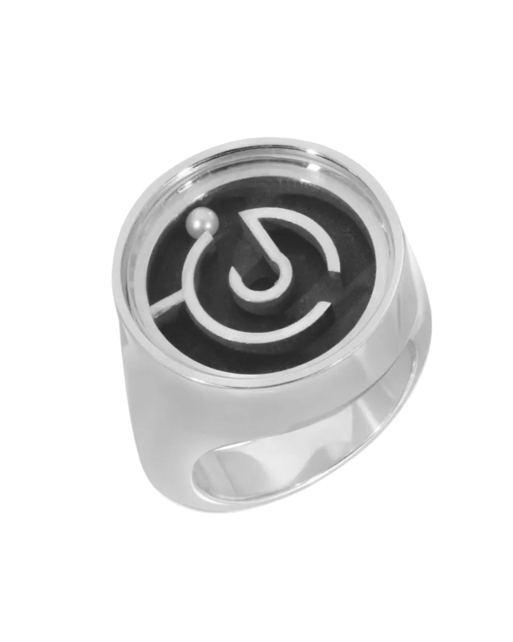 Petite Maze Ring, Silver by Monbouquette - At Present Jewelry