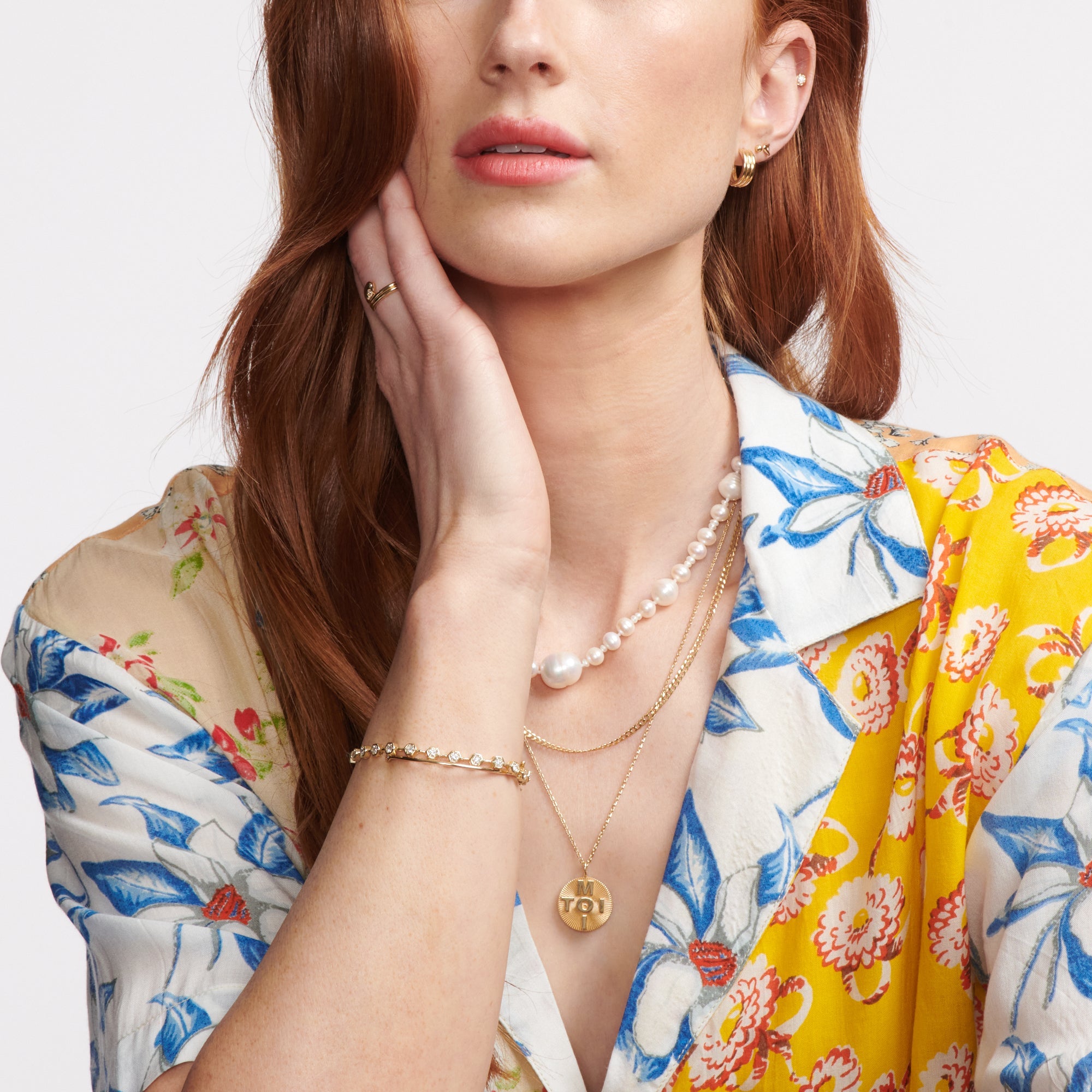 Diamond Hex Tennis Bracelet by Ariel Gordon Jewelry - At Present Jewelry