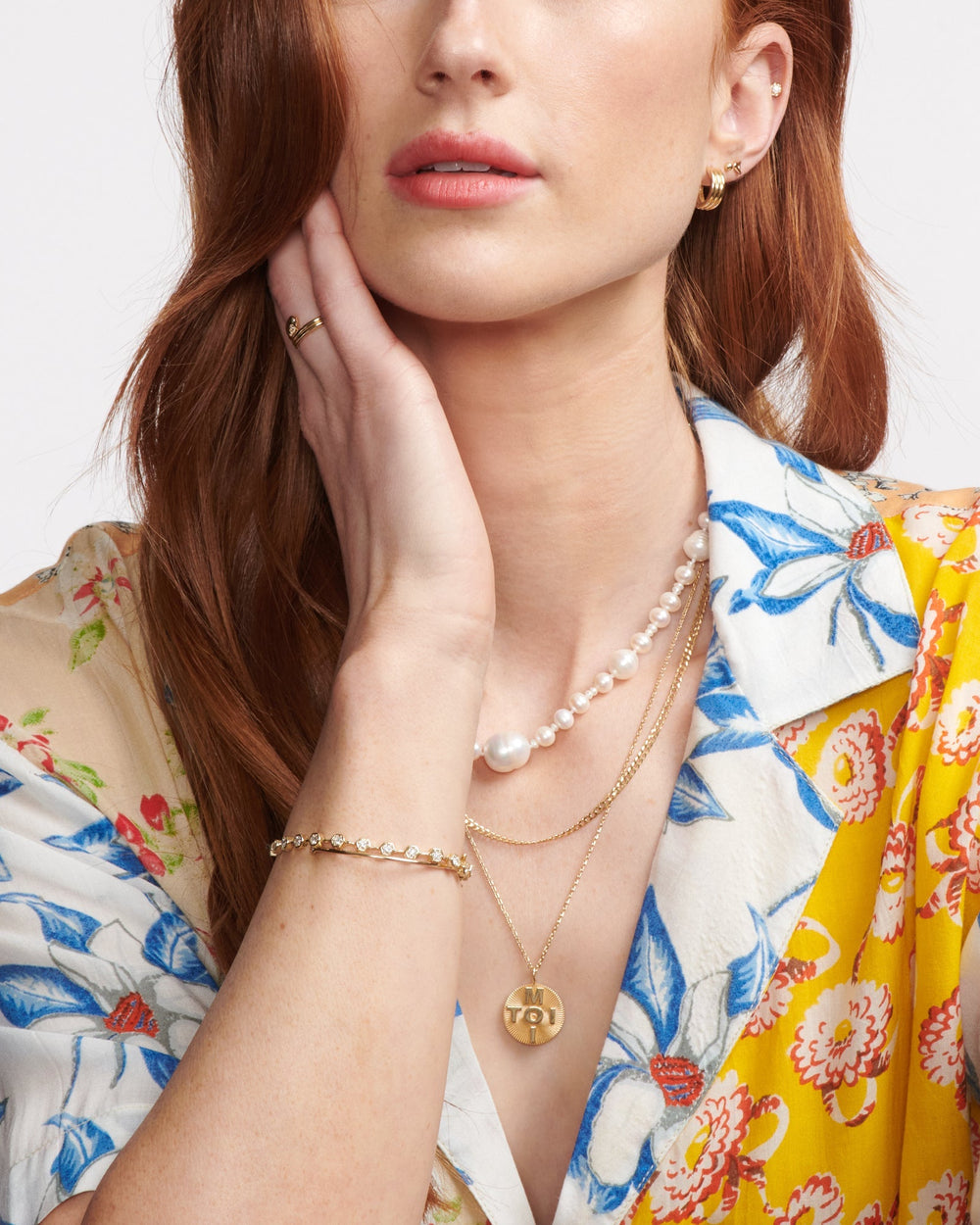 Diamond Hex Tennis Bracelet by Ariel Gordon Jewelry - At Present Jewelry