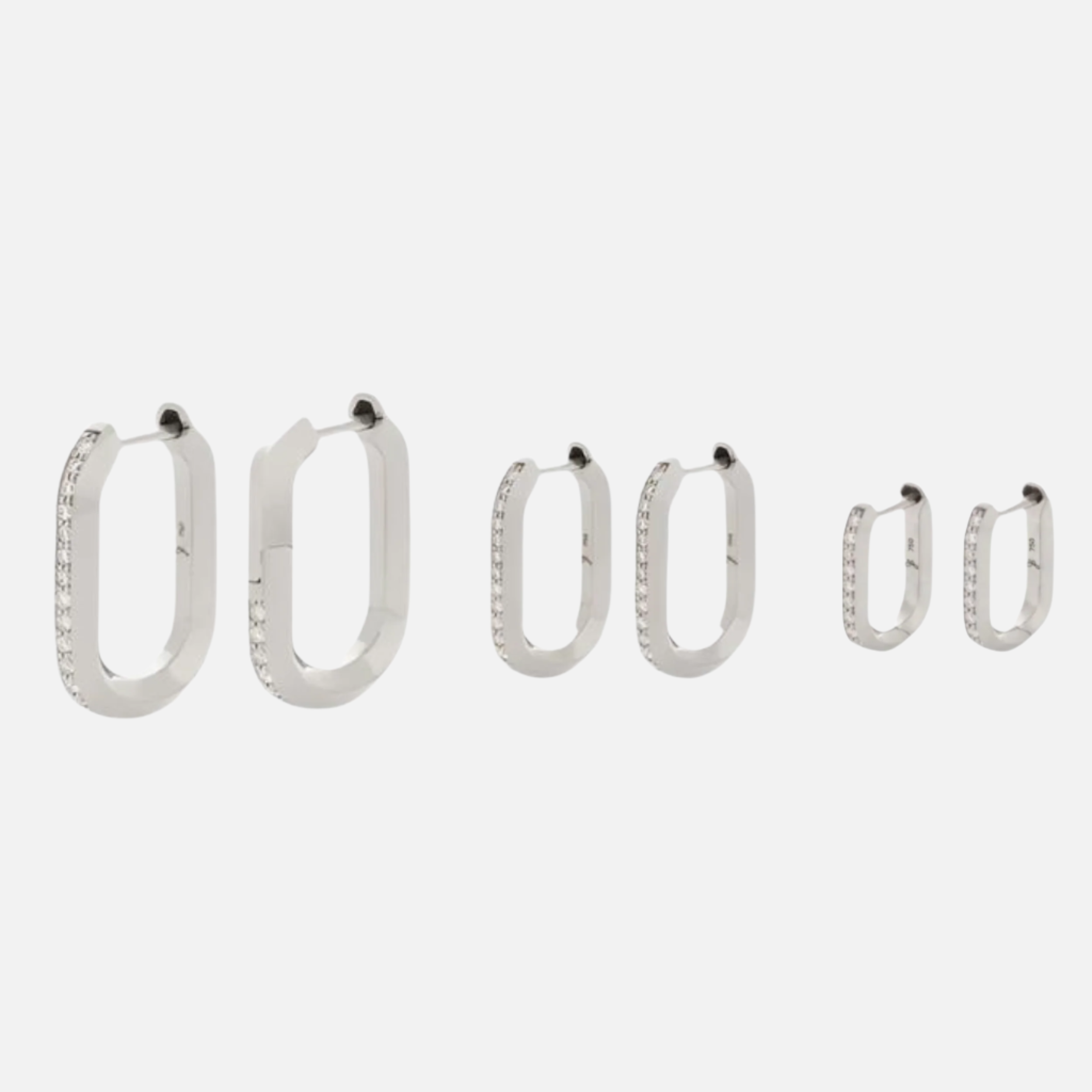 18k Vault Hoops by James Banks Design - At Present Jewelry