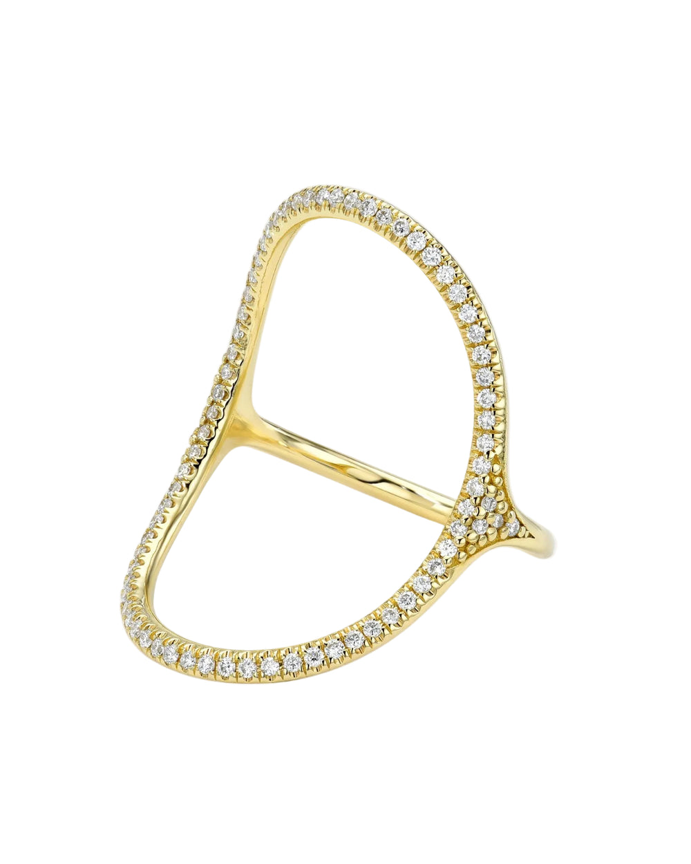 Continuity Pavé Ring by White/Space - At Present Jewelry