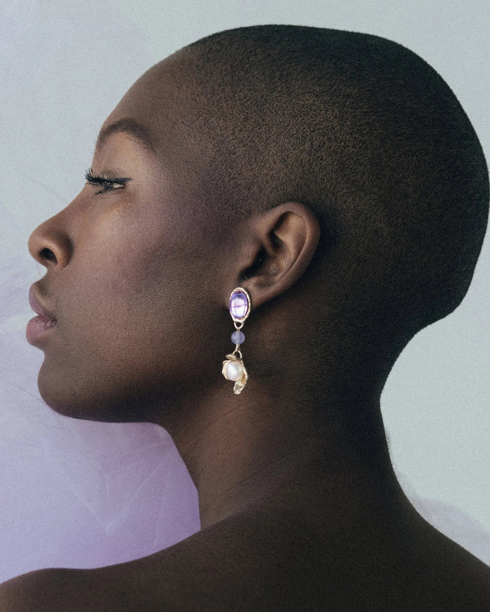 Lilac Earrings by Anita Berisha - At Present Jewelry