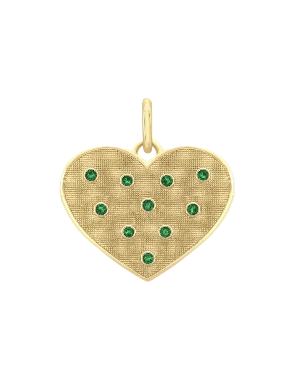 Birthstone Heart Pendant by Alice Pierre - At Present Jewelry