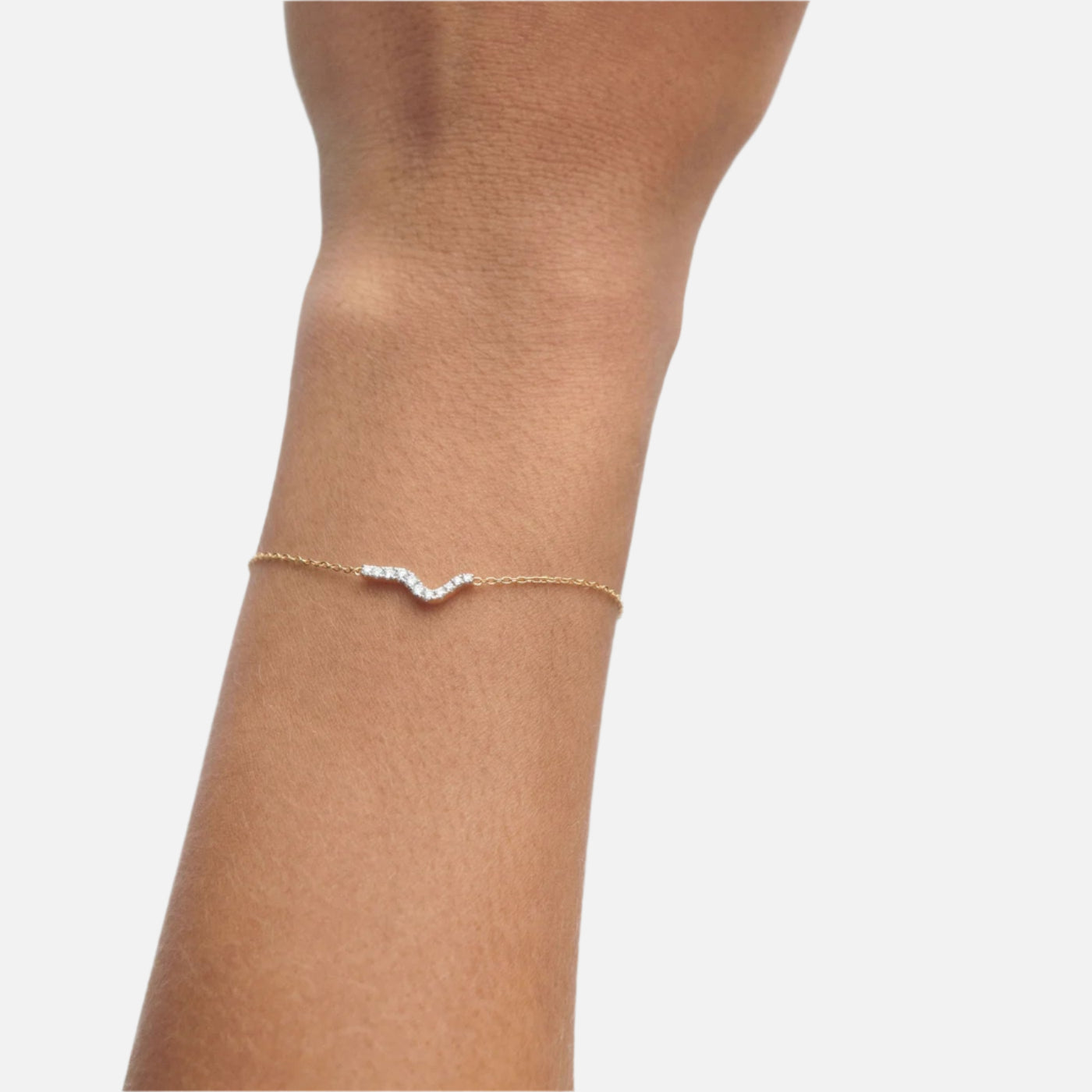 Diamonds and Gold Flow Bracelet by PDPaola - At Present Jewelry