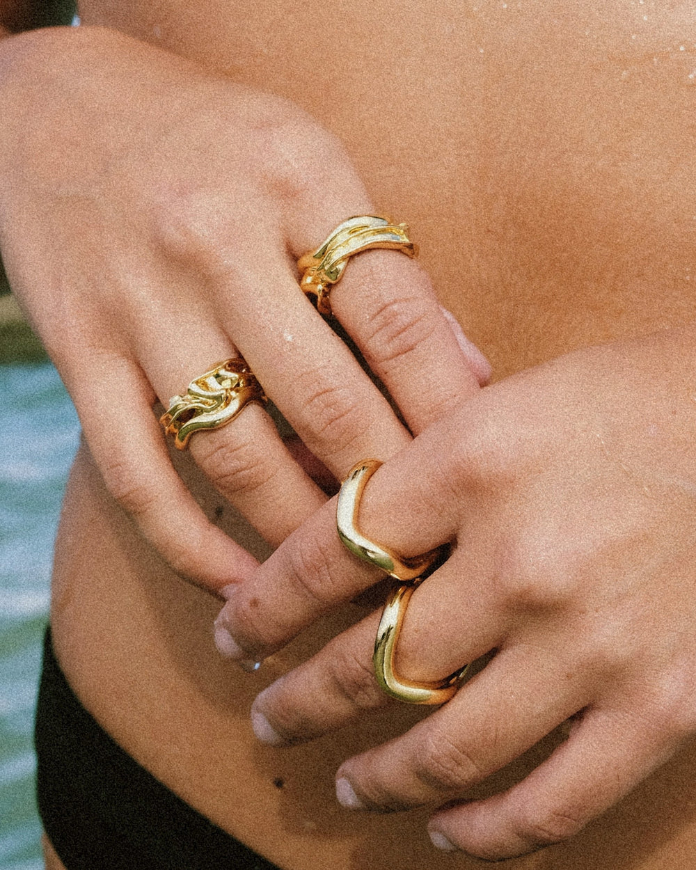 Going with the Flow Ring by Anita Berisha - At Present Jewelry