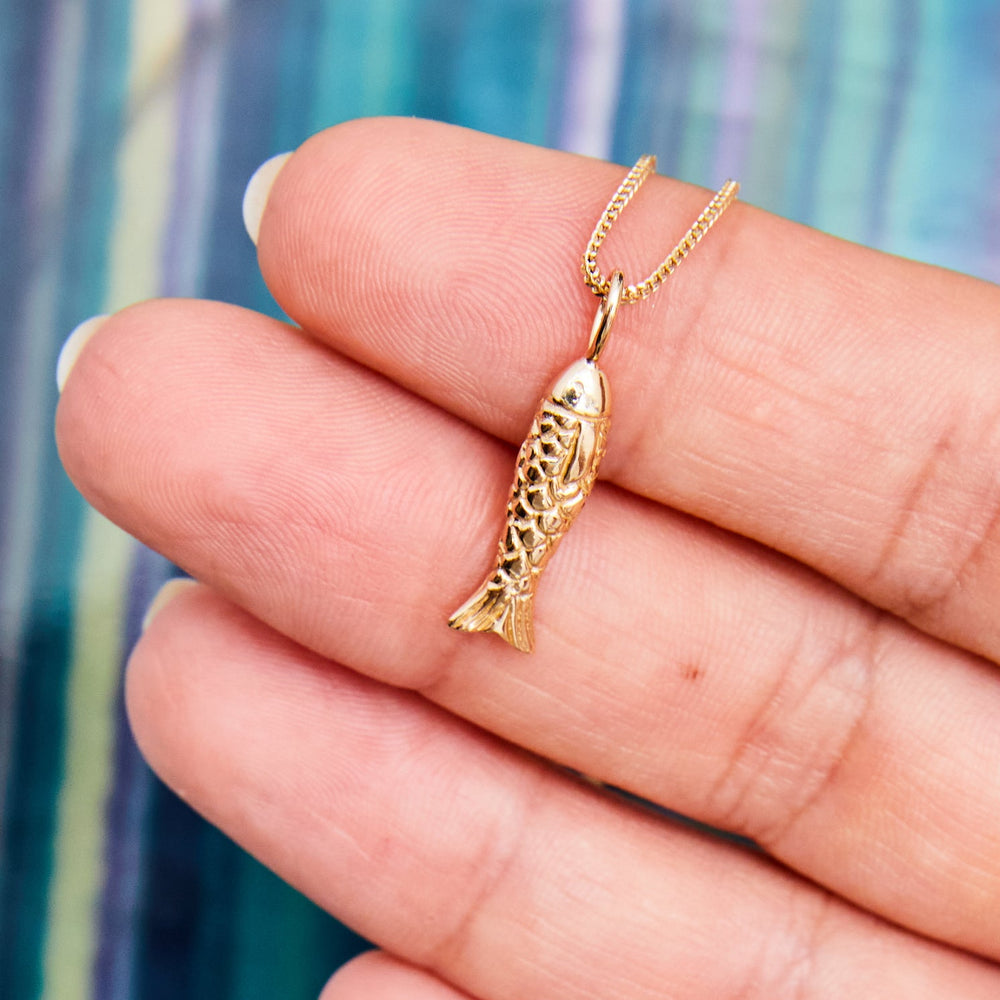 Poisson Pendant by Ariel Gordon Jewelry - At Present Jewelry