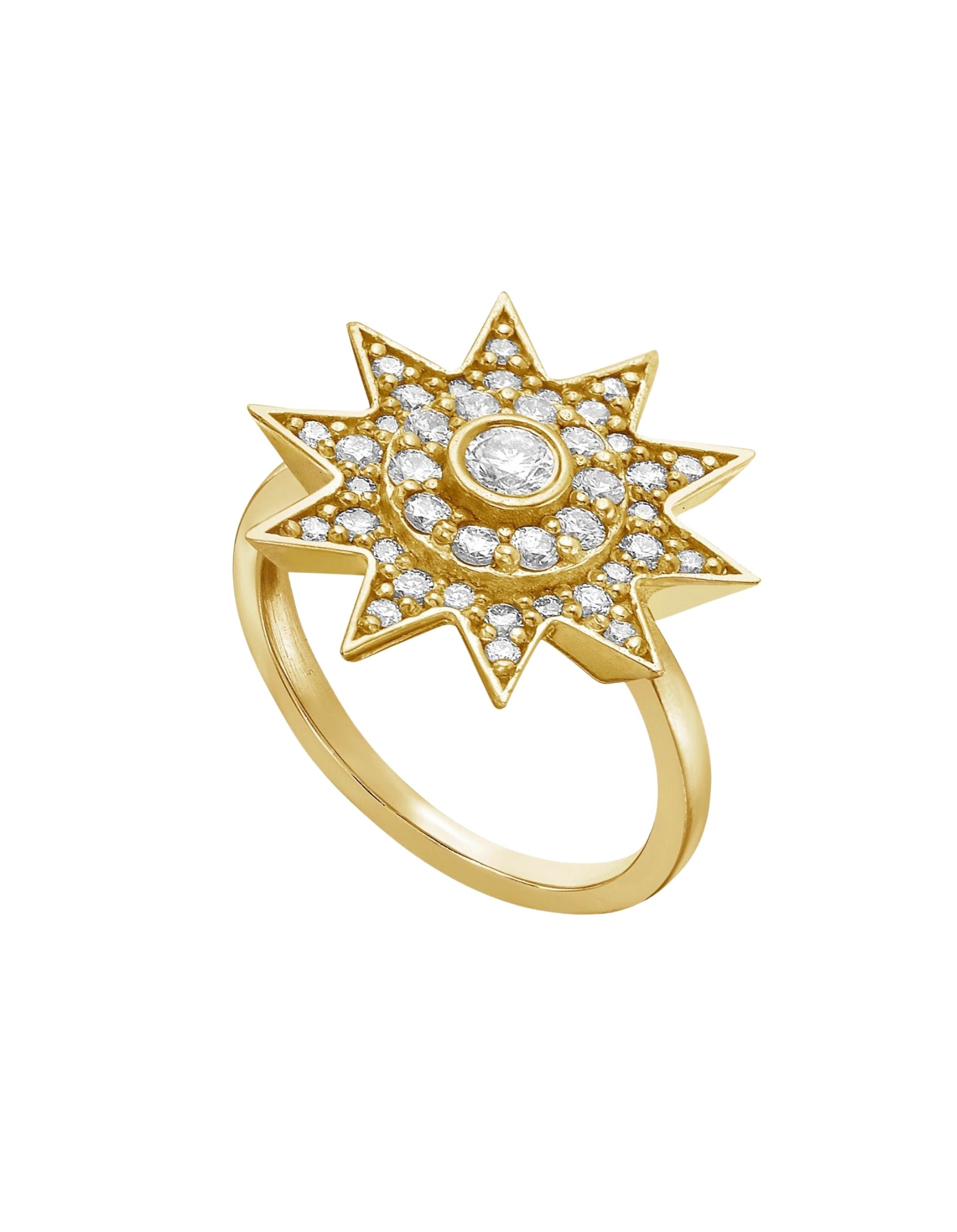 Lumiére Diamond Star Ring