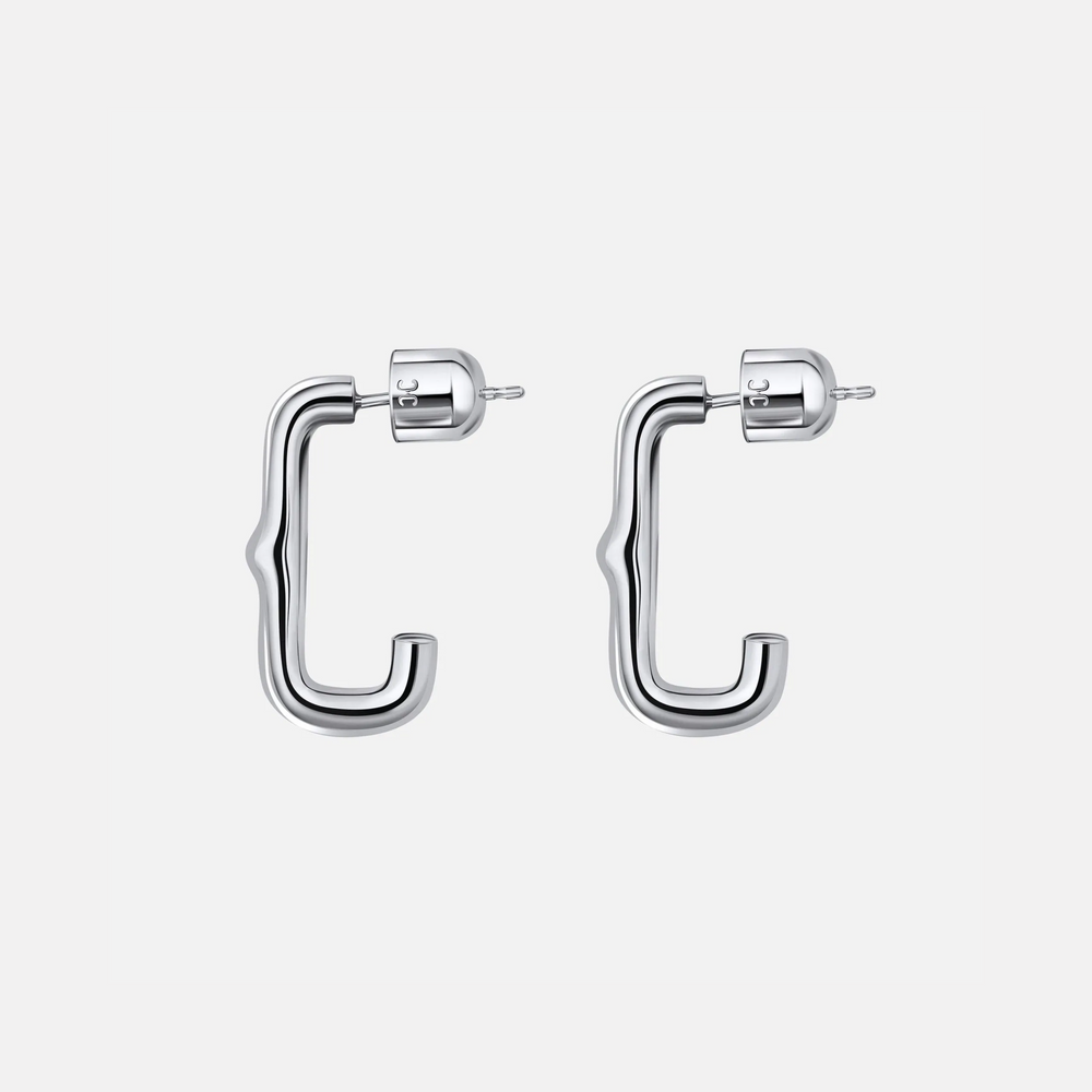 Heritage Huggie Earring by Christina Caruso - At Present Jewelry
