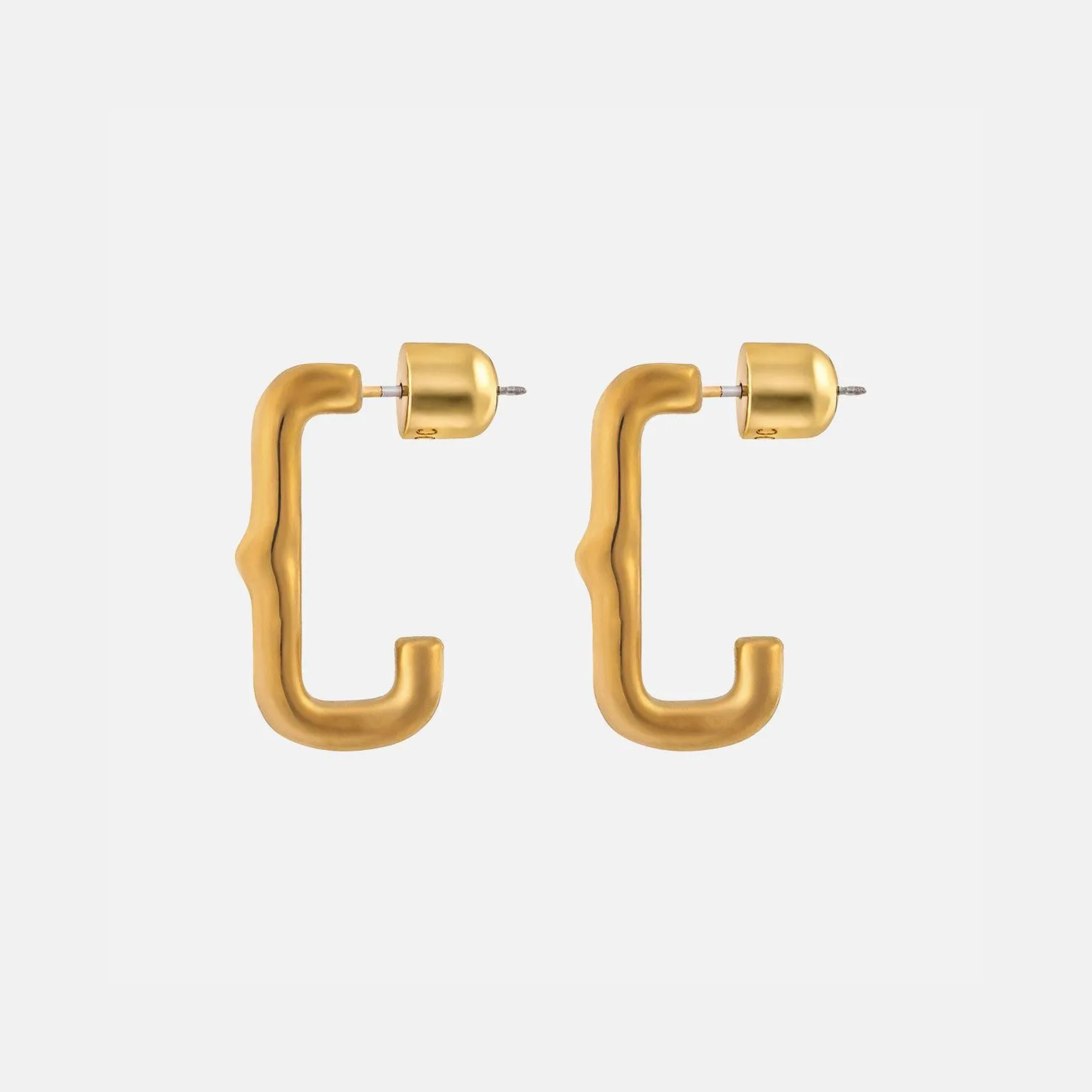 Heritage Huggie Earring by Christina Caruso - At Present Jewelry