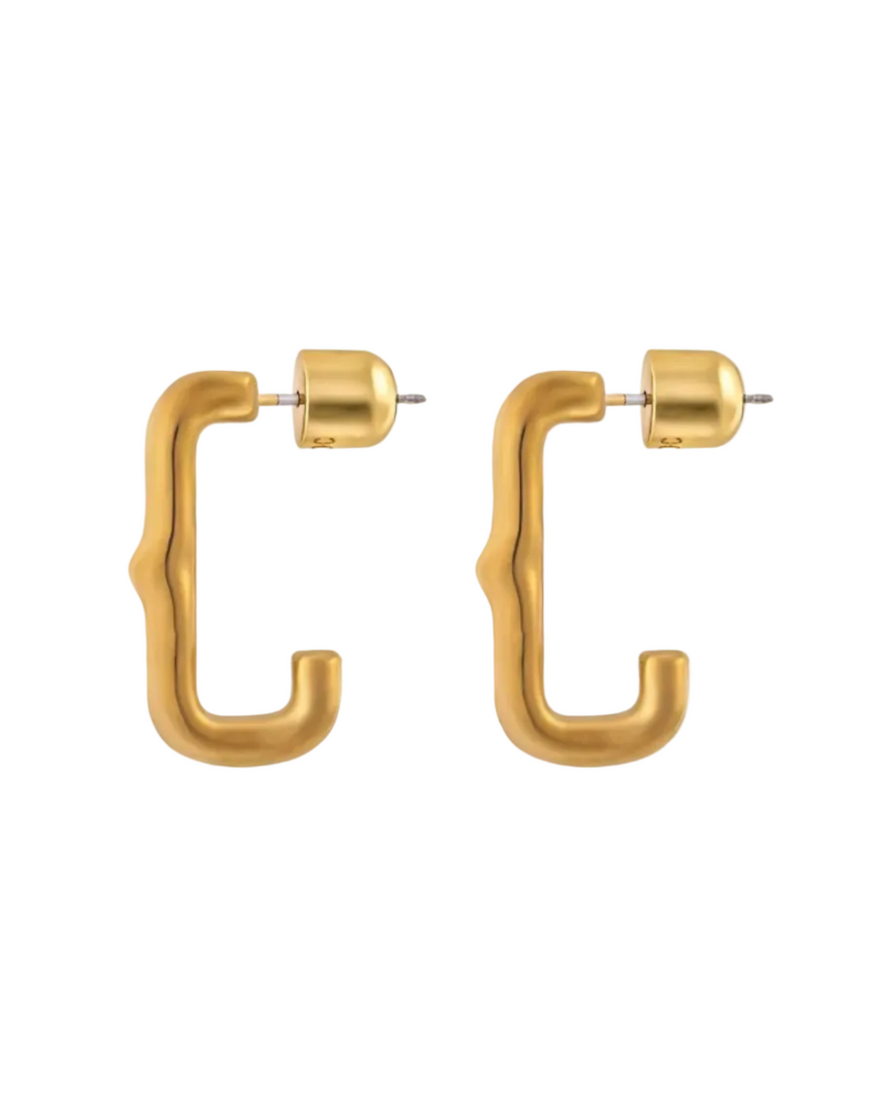Heritage Huggie Earring by Christina Caruso - At Present Jewelry