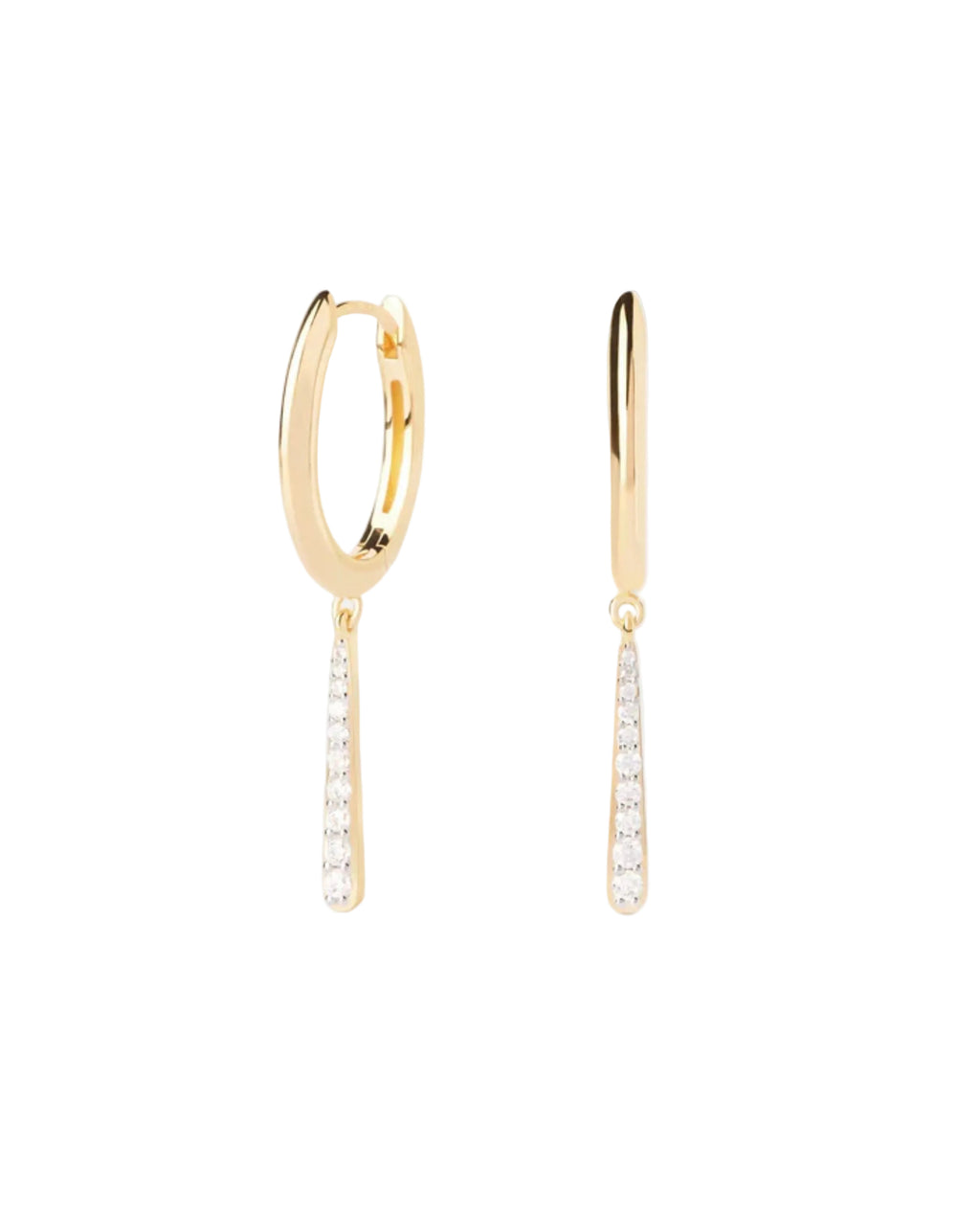 Olga Mini Hoops by PDPaola - At Present Jewelry