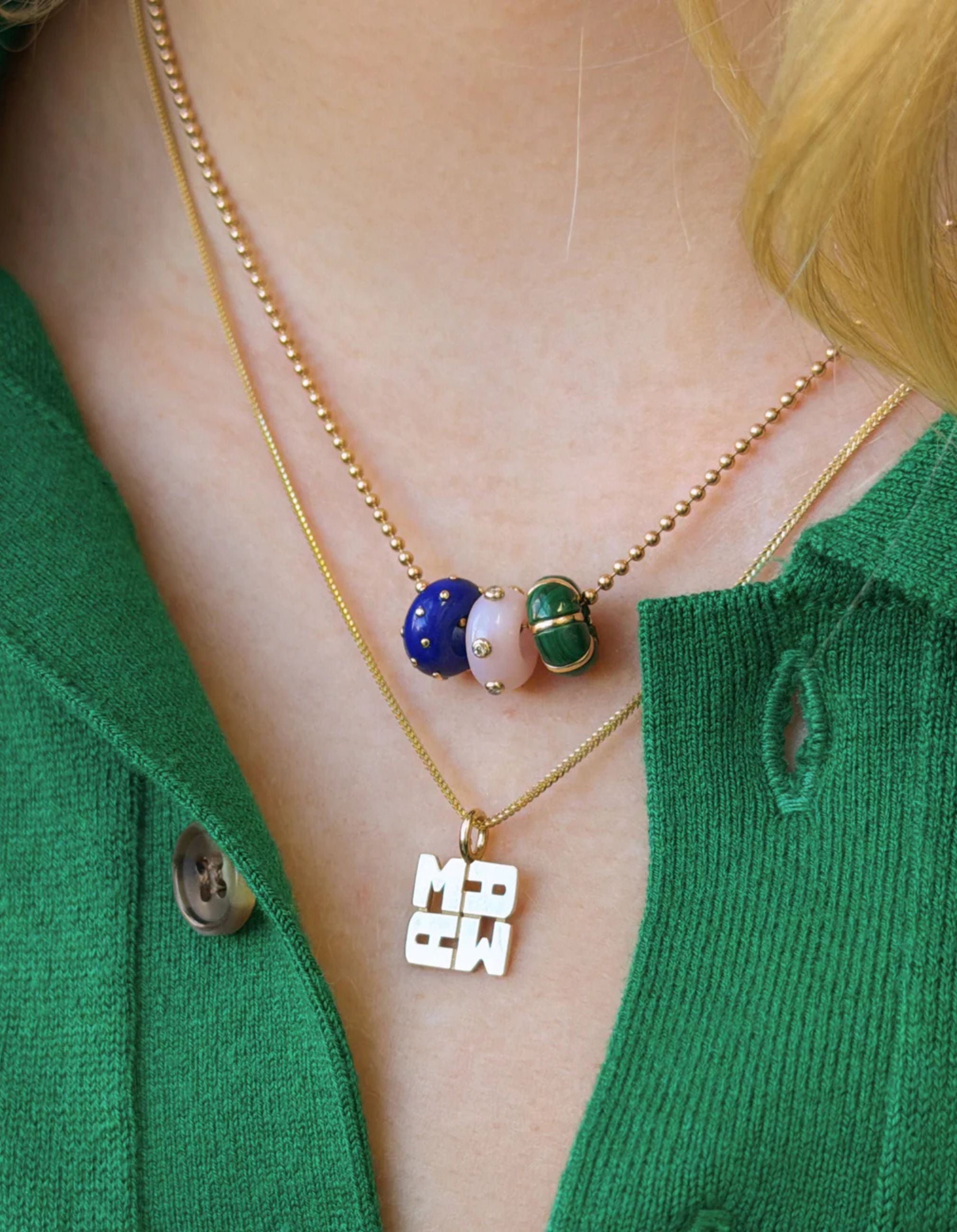 Rondelle Bead Necklace