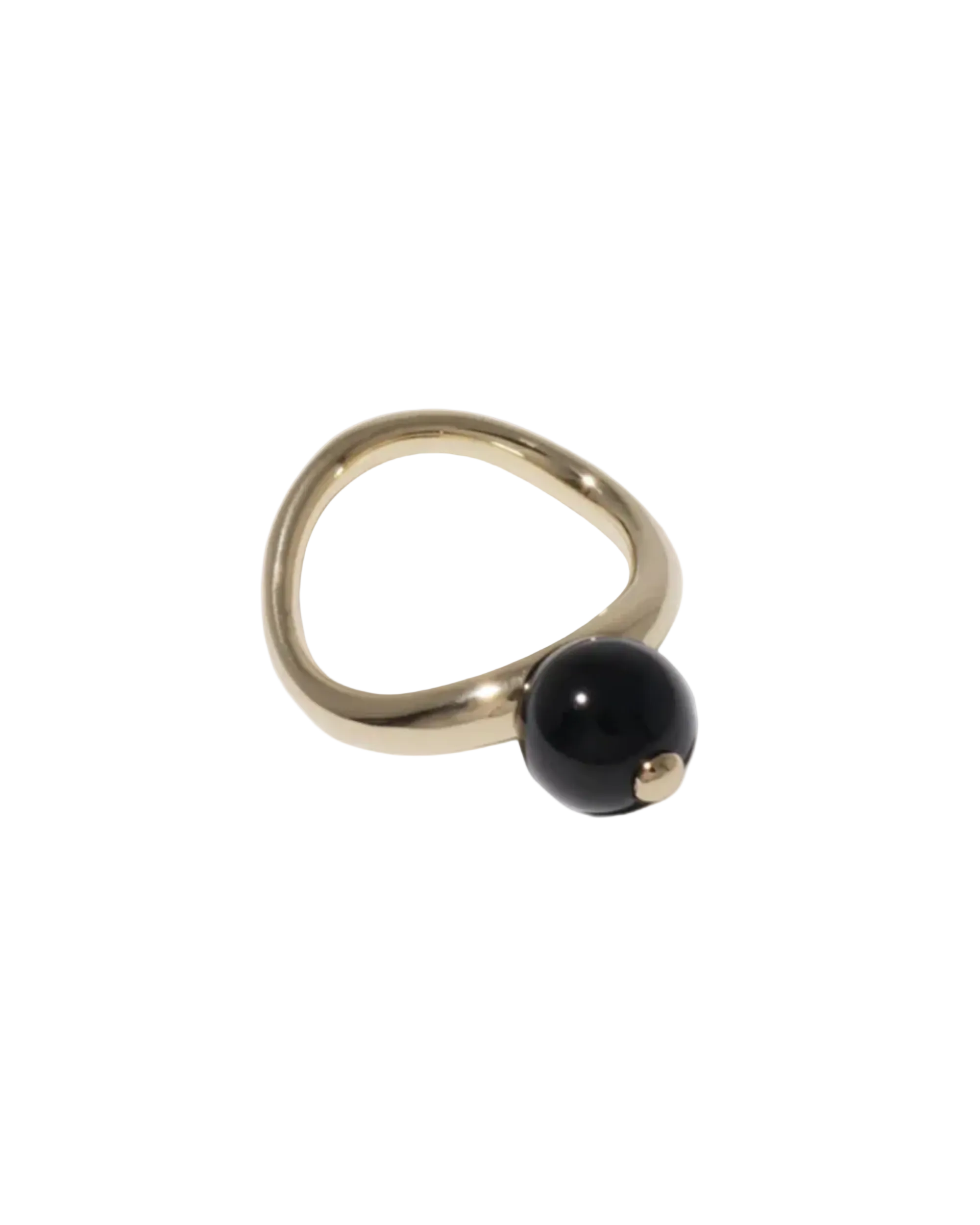 Pea Curve Ring | Large by CLED - At Present Jewelry