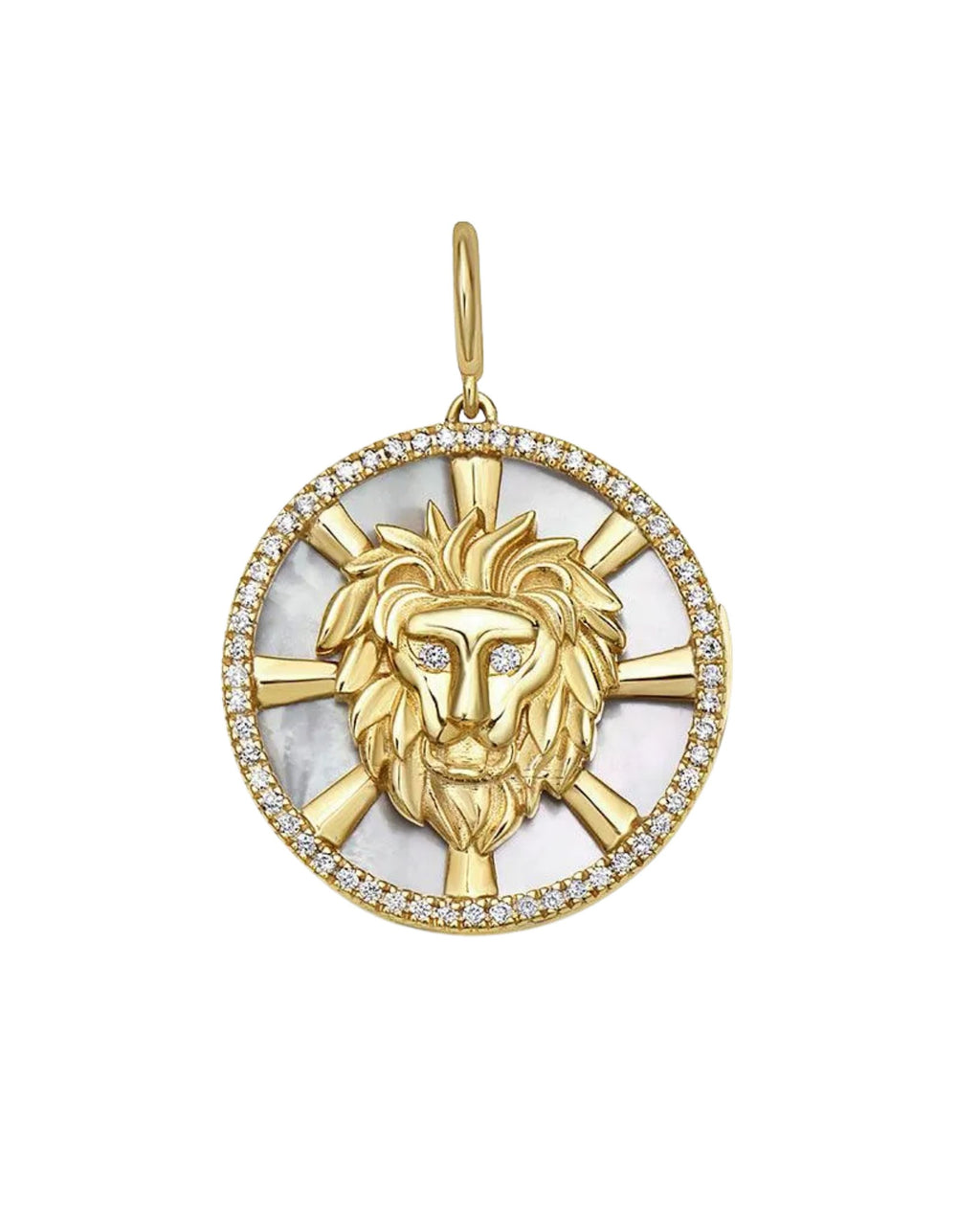 Seasons Lion Interchangeable Gemstone Charm