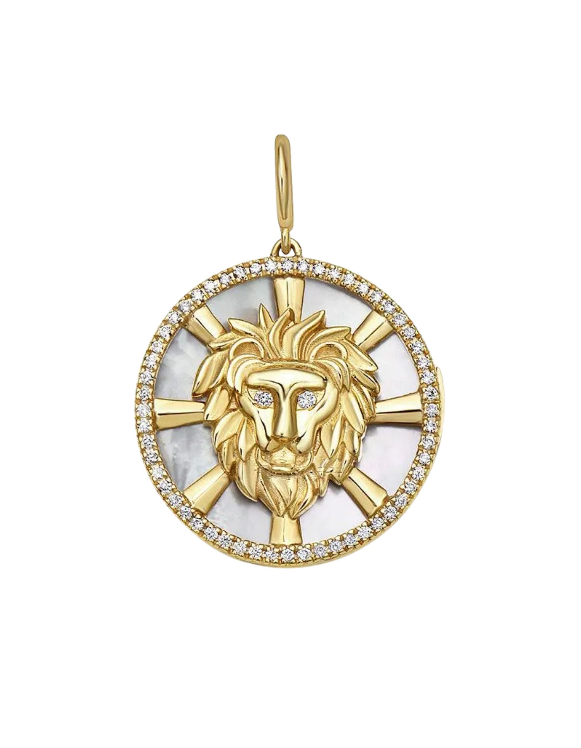 Seasons Lion Interchangeable Gemstone Charm