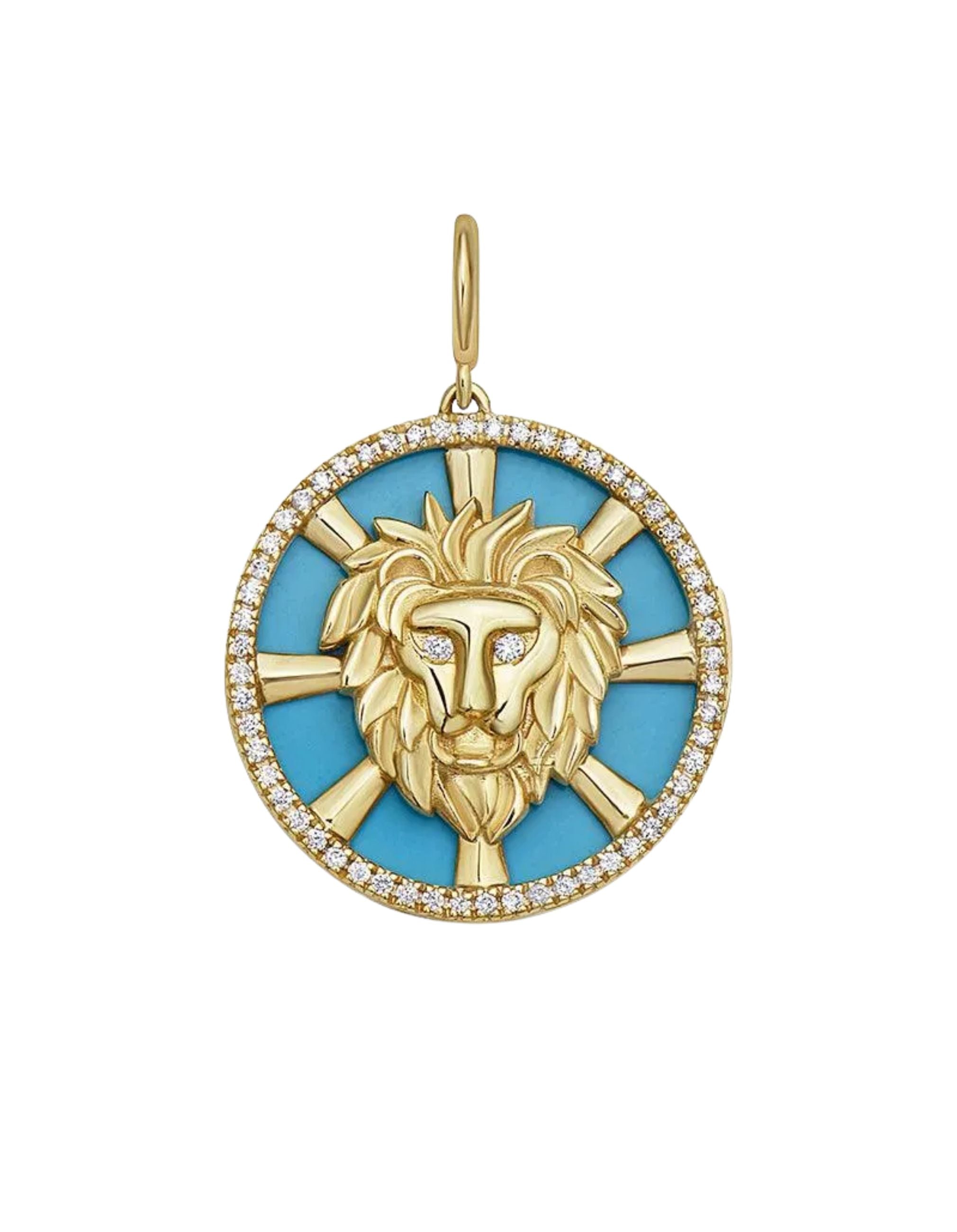 Seasons Lion Interchangeable Gemstone Charm