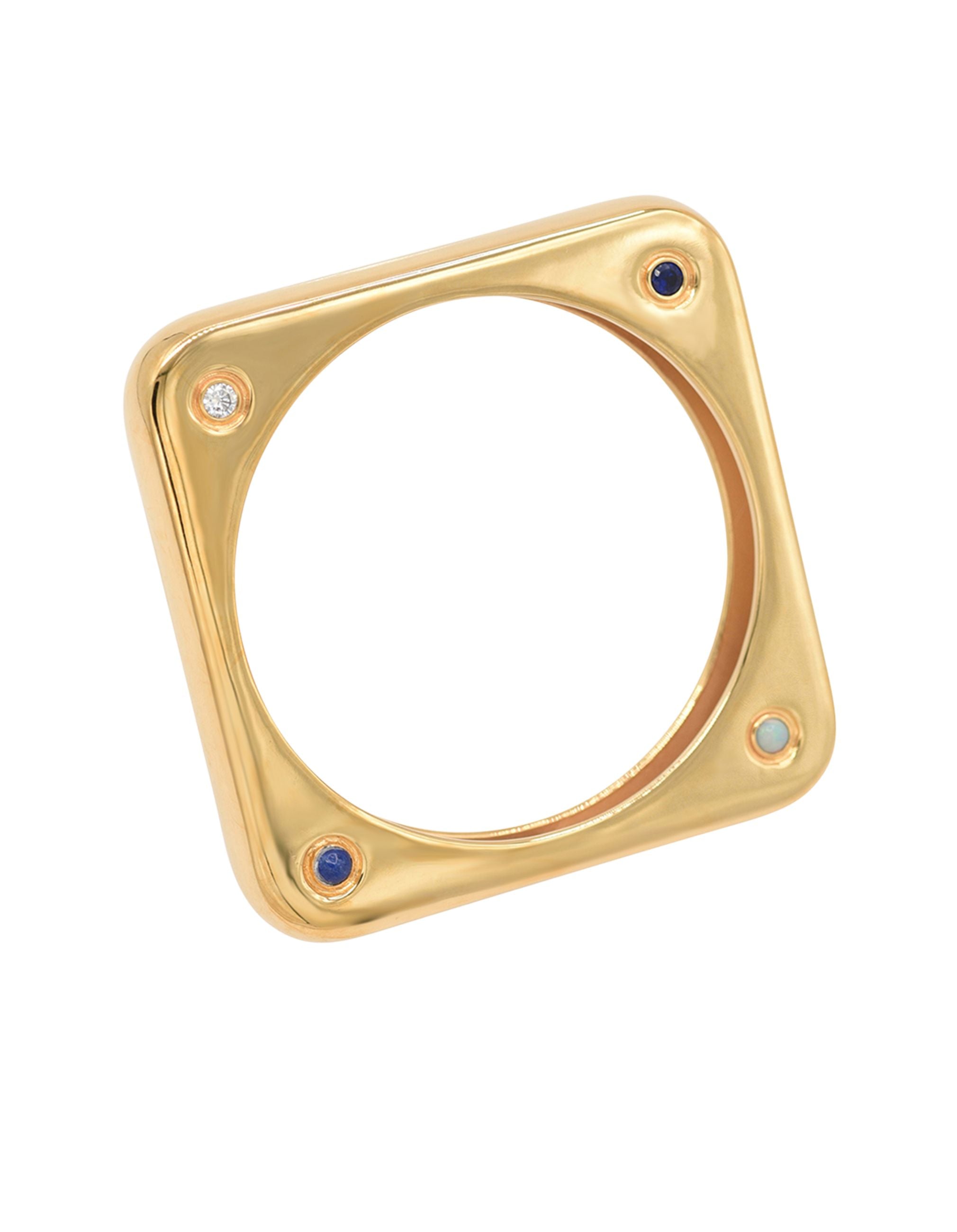 BOLD Bangle, Gold Plated