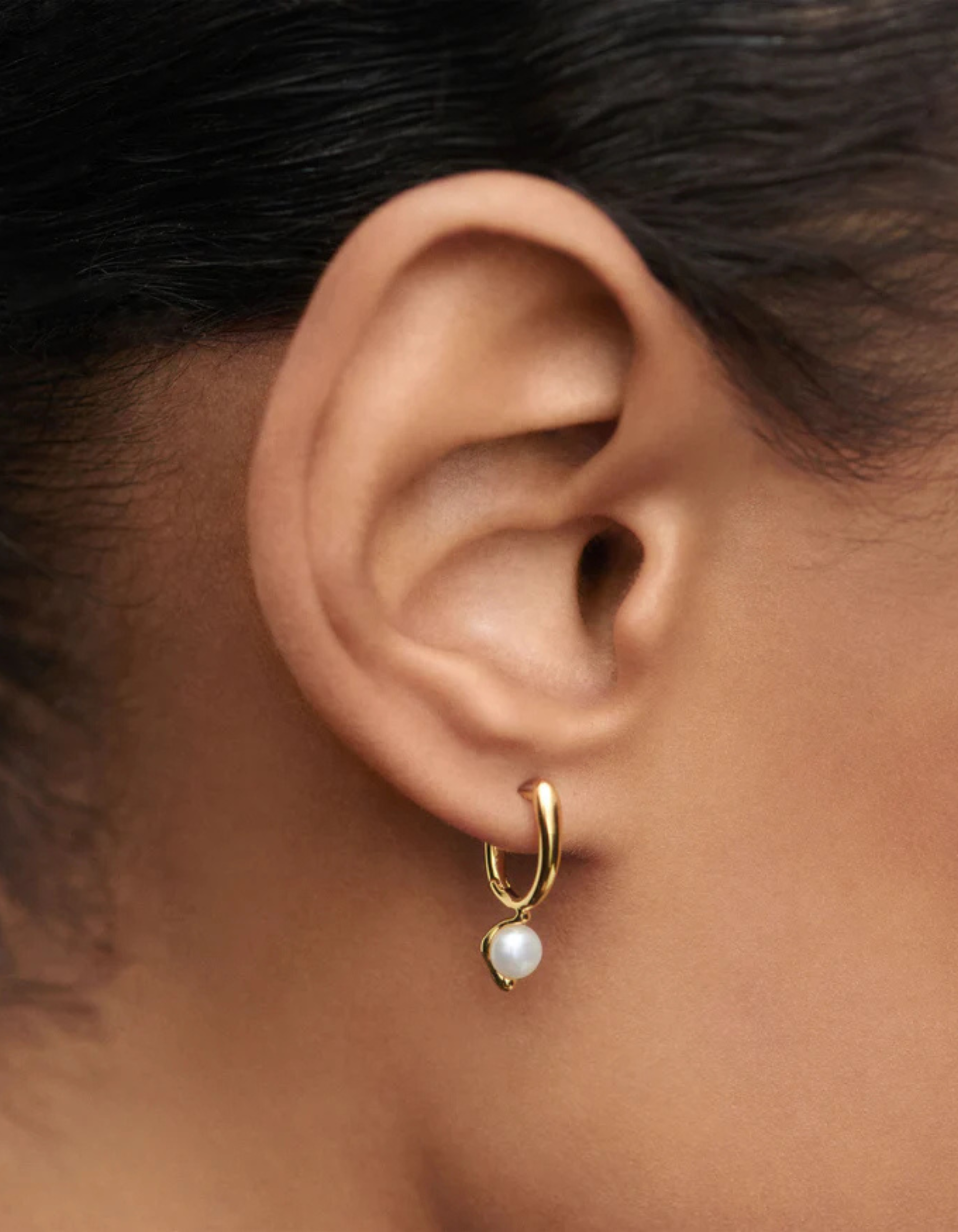 La Perla Mini Hoops by PDPaola - At Present Jewelry