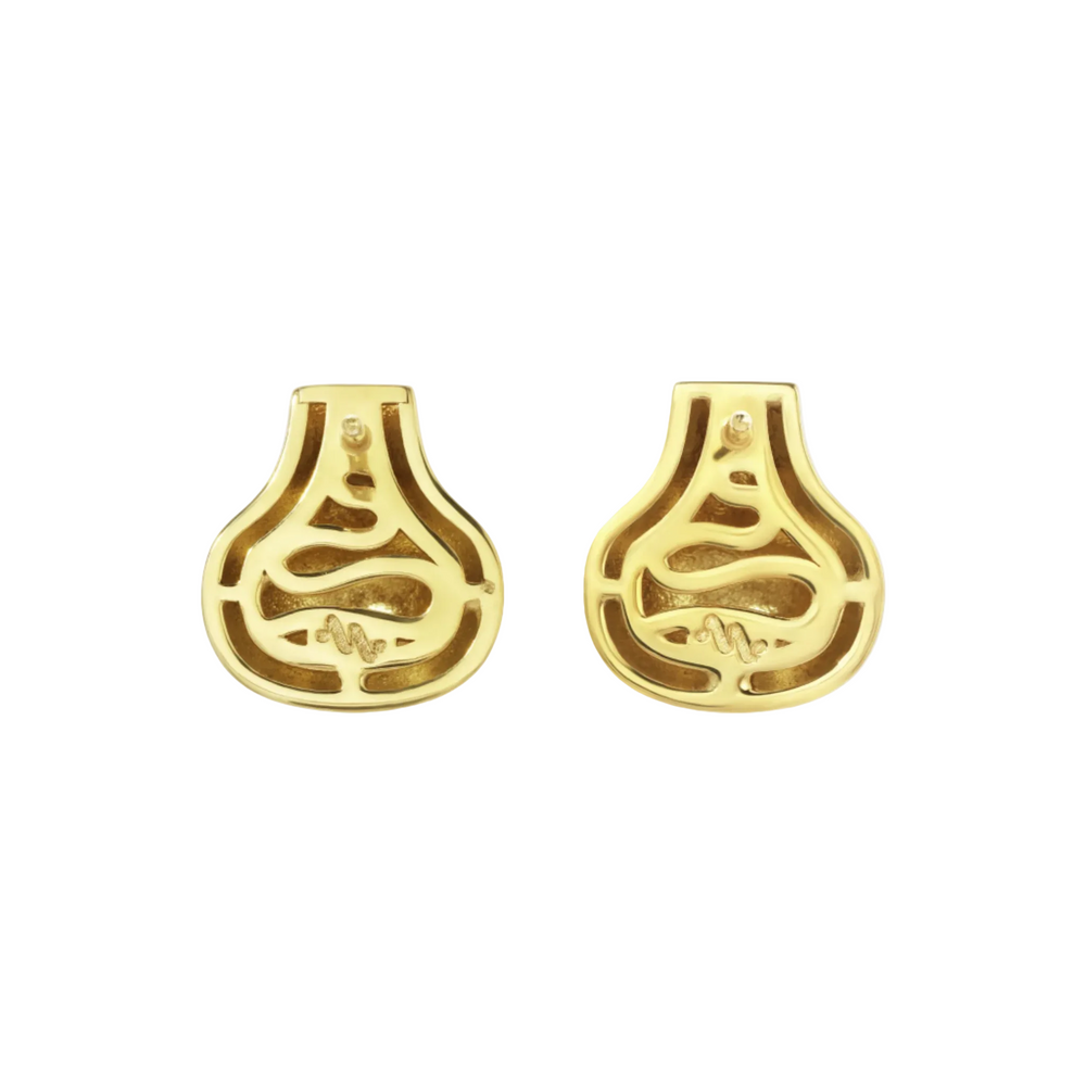 Vase Stud Earrings by Monbouquette - At Present Jewelry