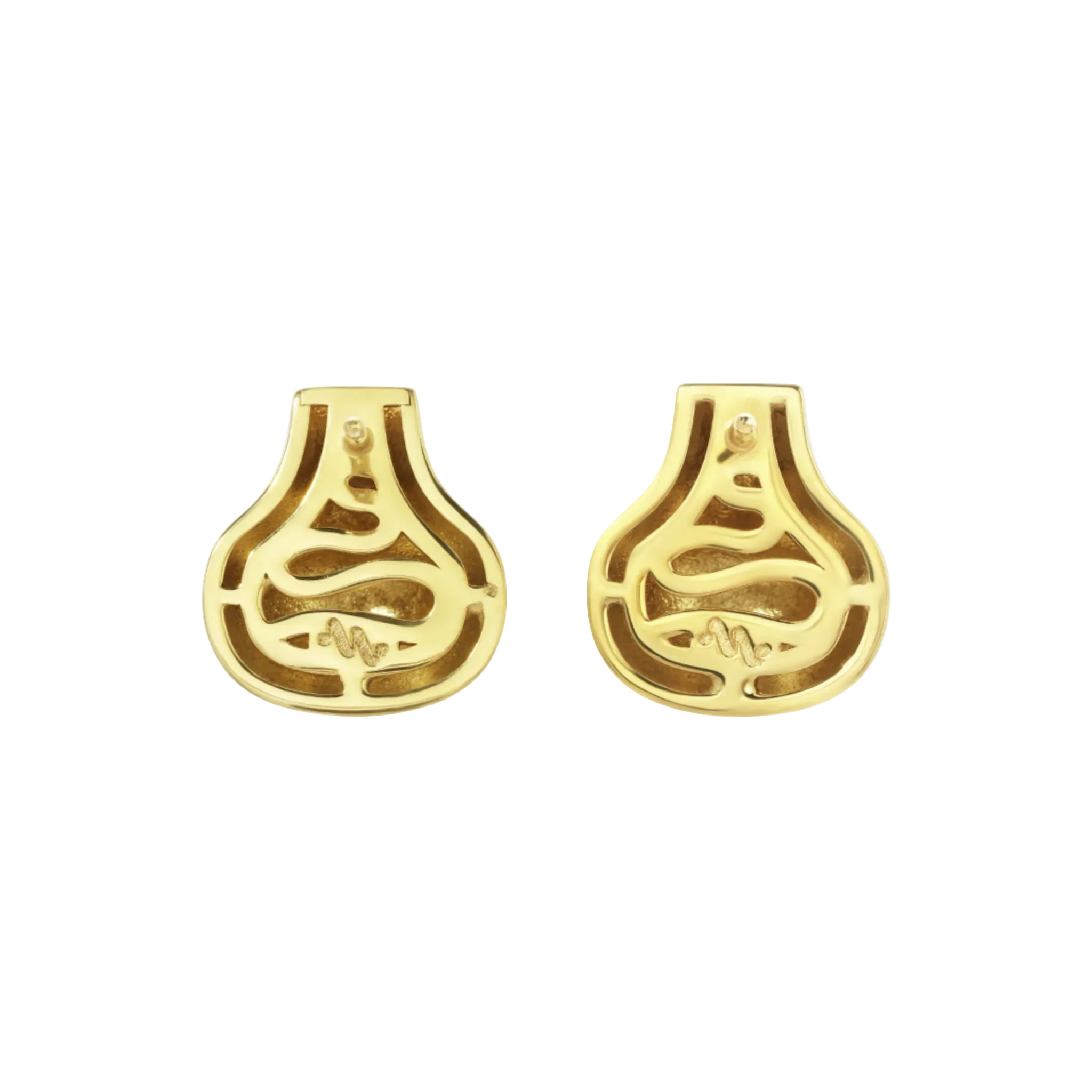 Vase Stud Earrings by Monbouquette - At Present Jewelry