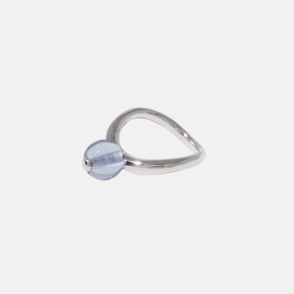 Pea Curve Ring | Large by CLED - At Present Jewelry