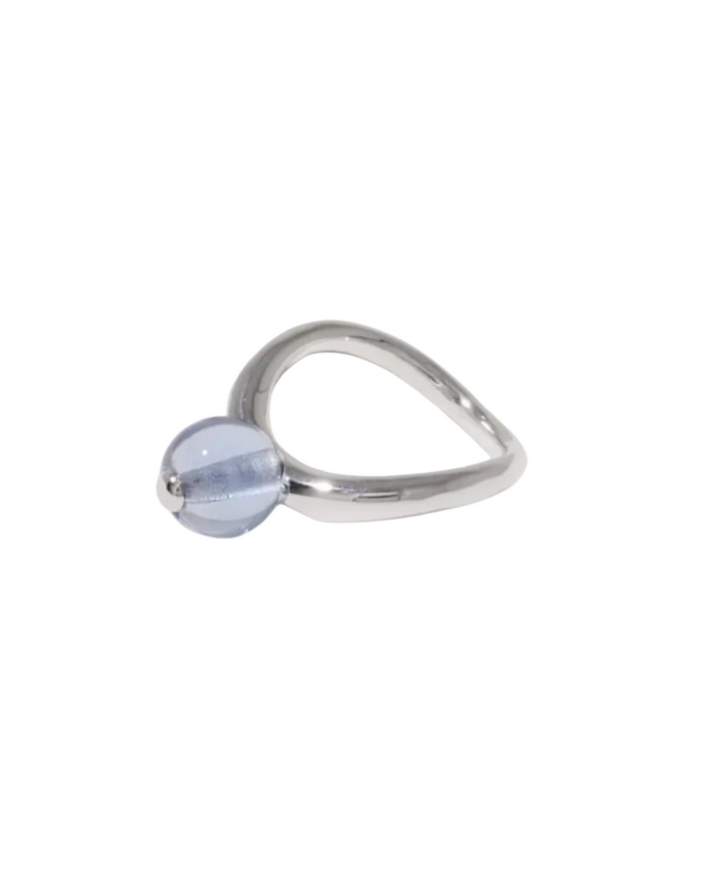 Pea Curve Ring | Large by CLED - At Present Jewelry