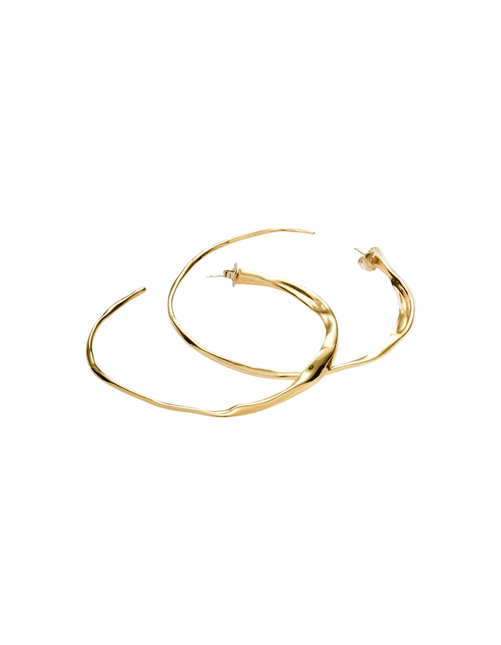 Sinew Hoops Large by Ariana Boussard-Reifel - At Present Jewelry