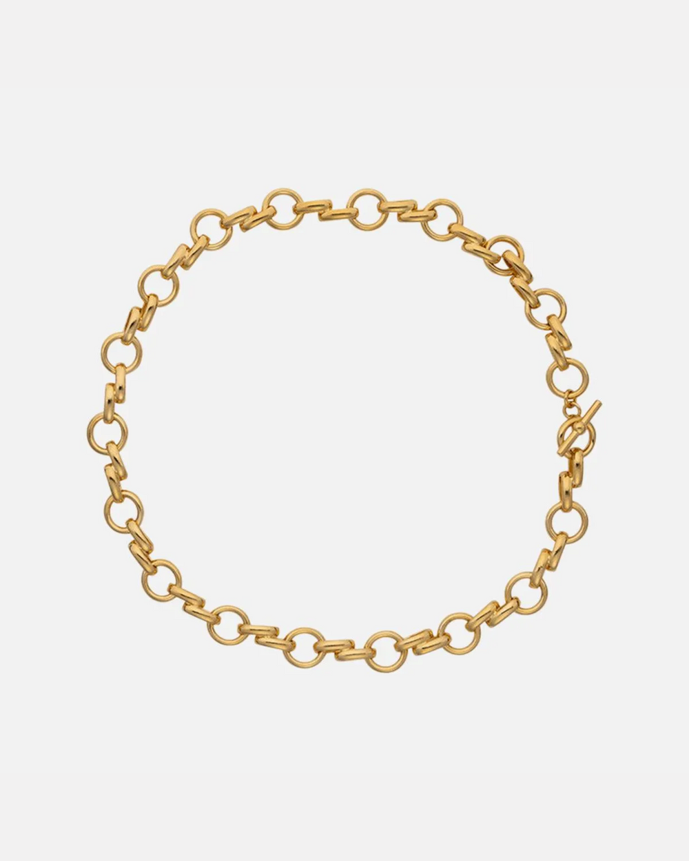 Italian Chain Link Necklace by Christina Caruso - At Present Jewelry