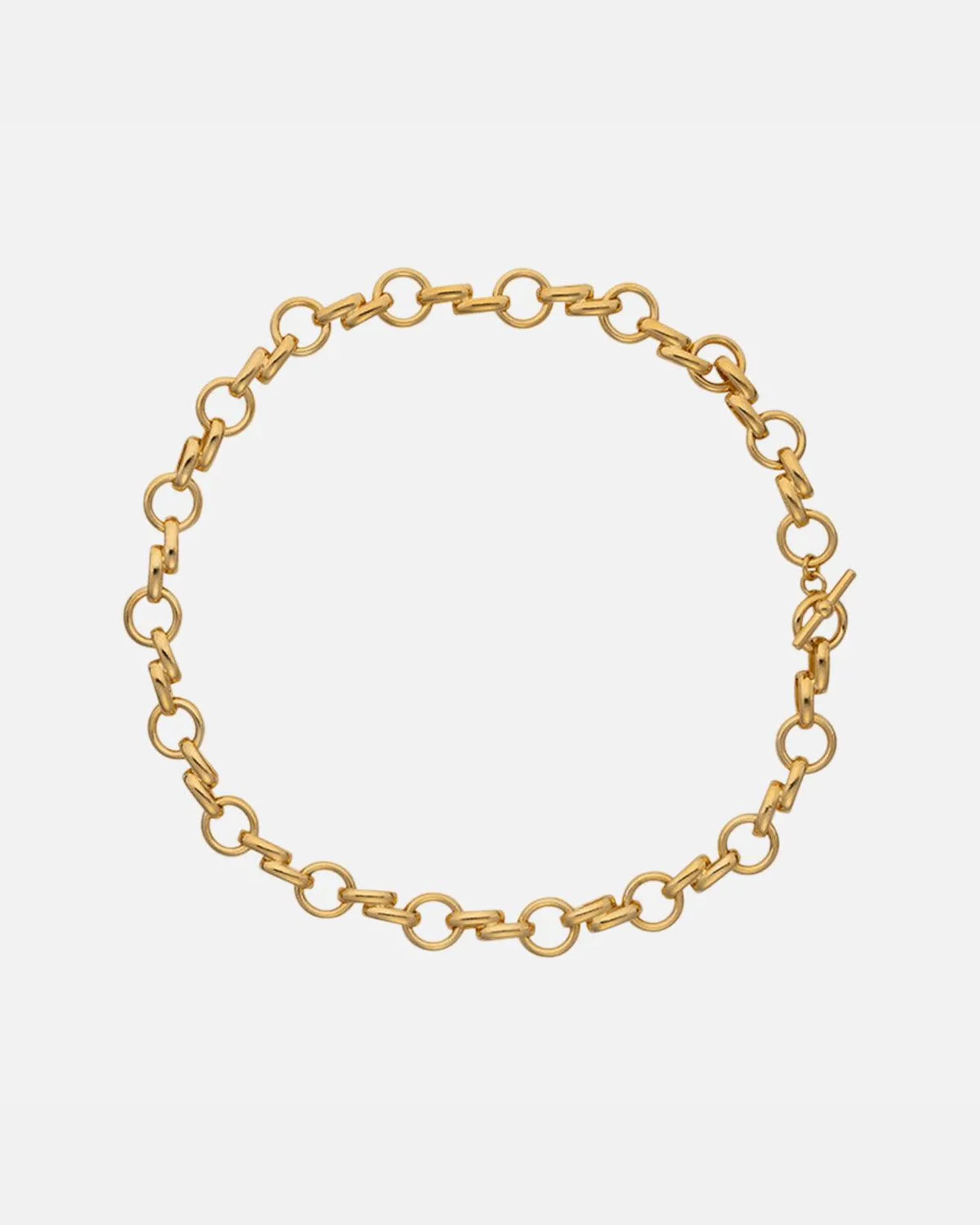 Italian Chain Link Necklace by Christina Caruso - At Present Jewelry