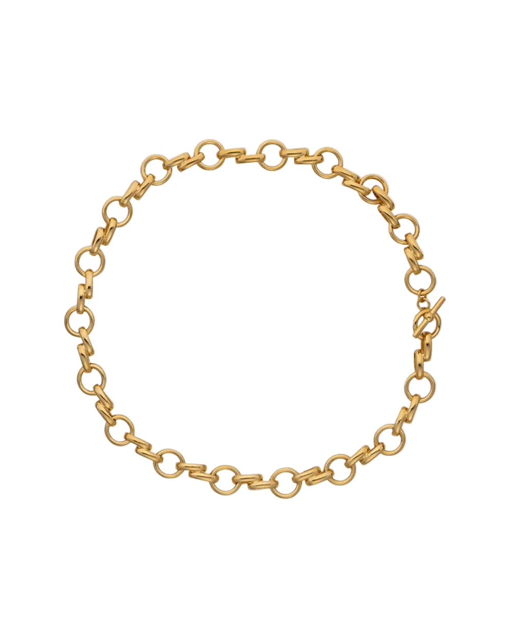Italian Chain Link Necklace by Christina Caruso - At Present Jewelry
