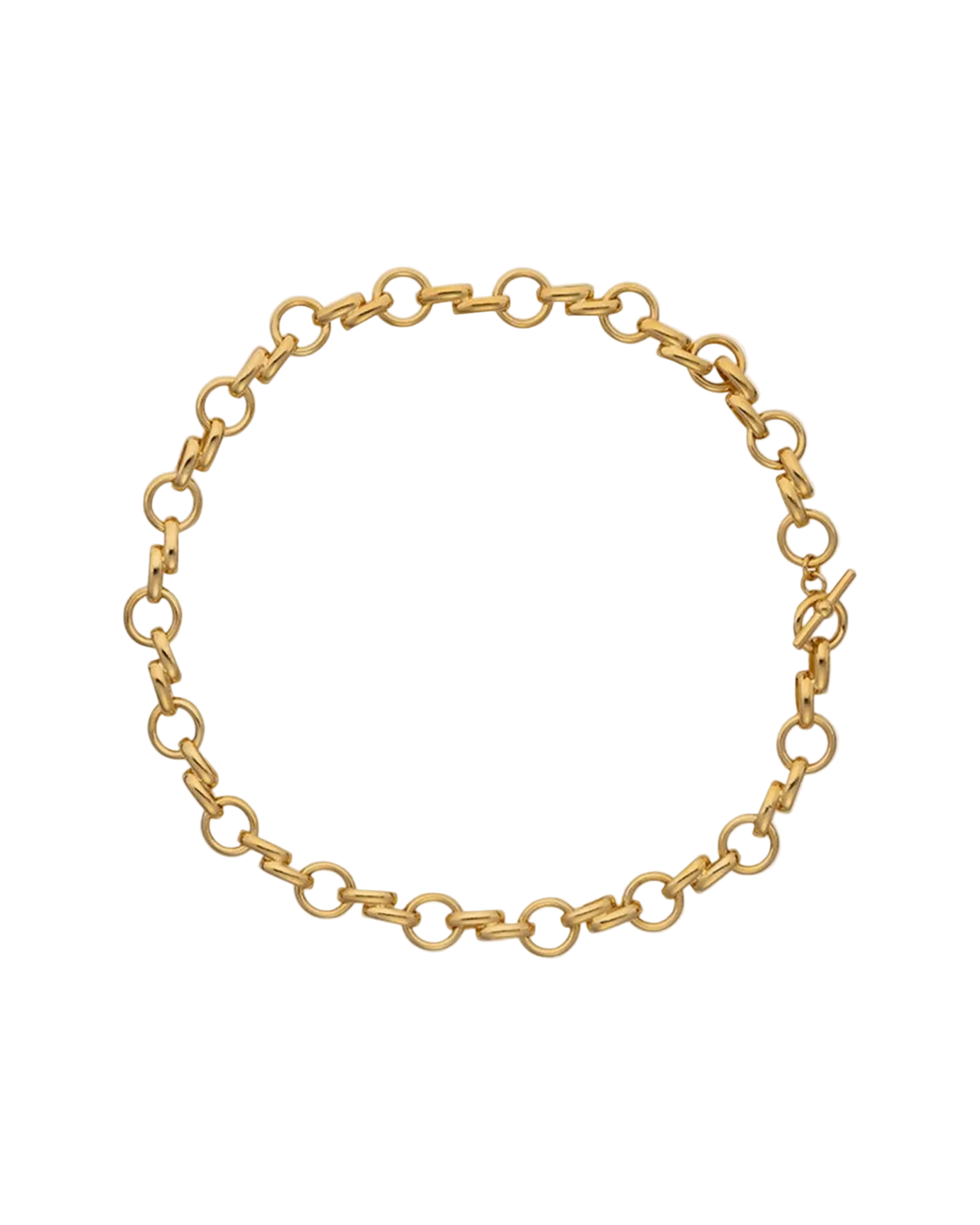 Italian Chain Link Necklace by Christina Caruso - At Present Jewelry