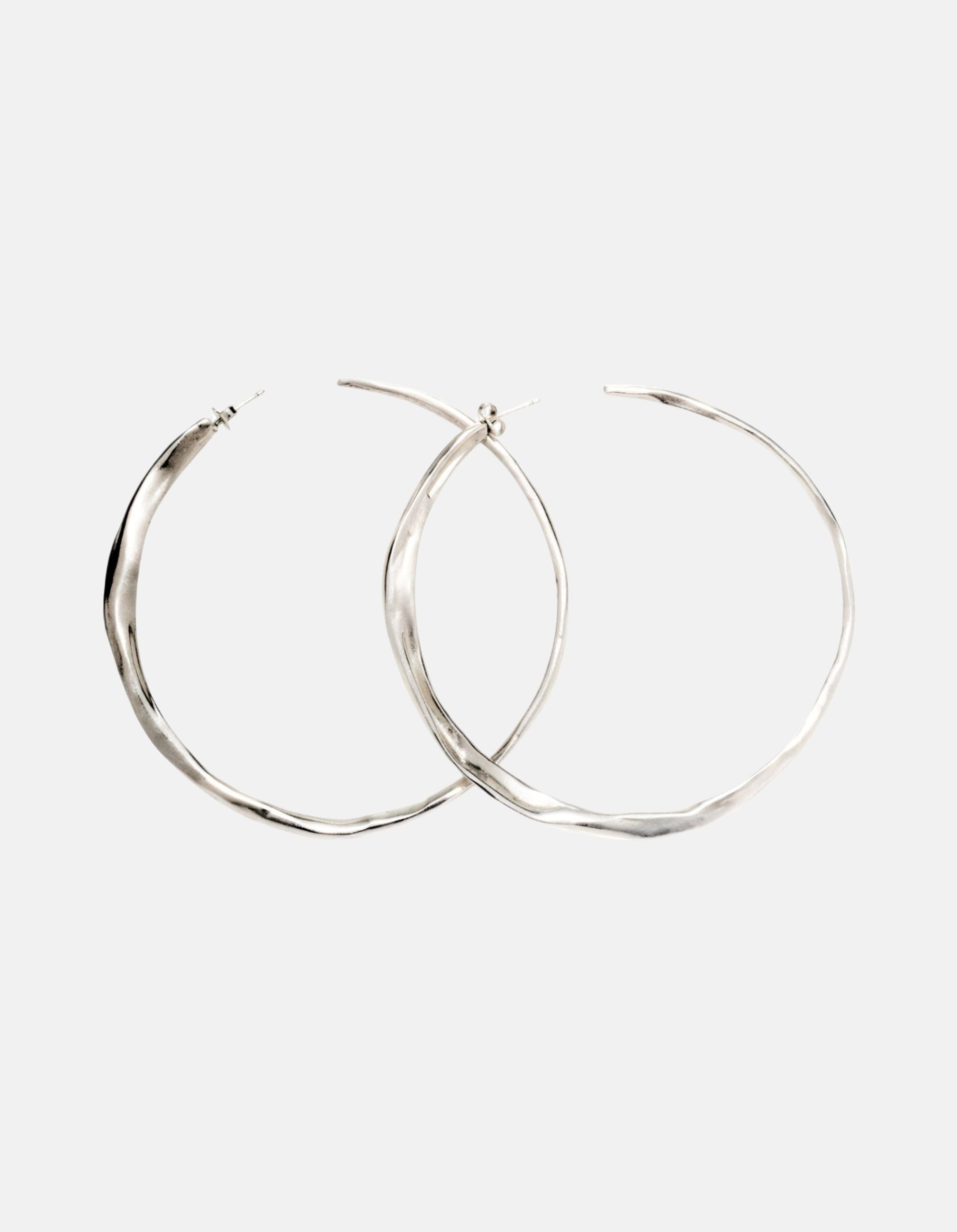 Sinew Hoops Large by Ariana Boussard-Reifel - At Present Jewelry