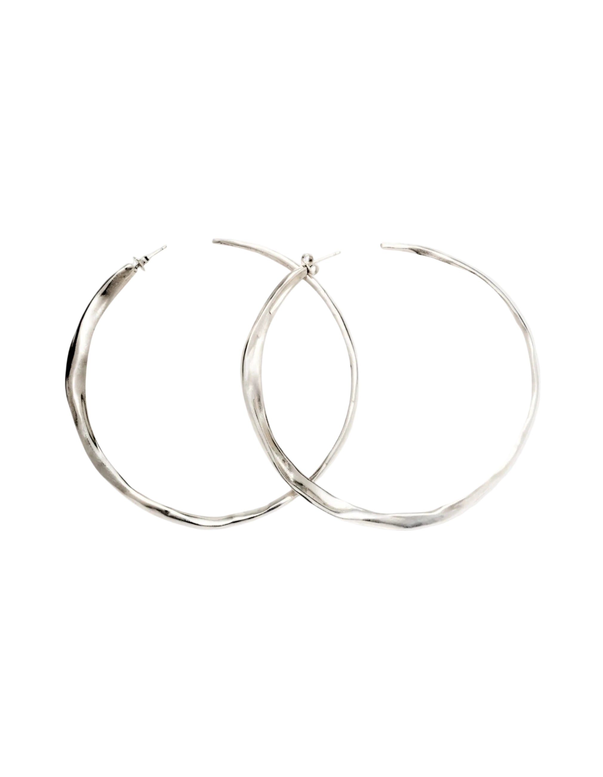 Sinew Hoops Large by Ariana Boussard-Reifel - At Present Jewelry