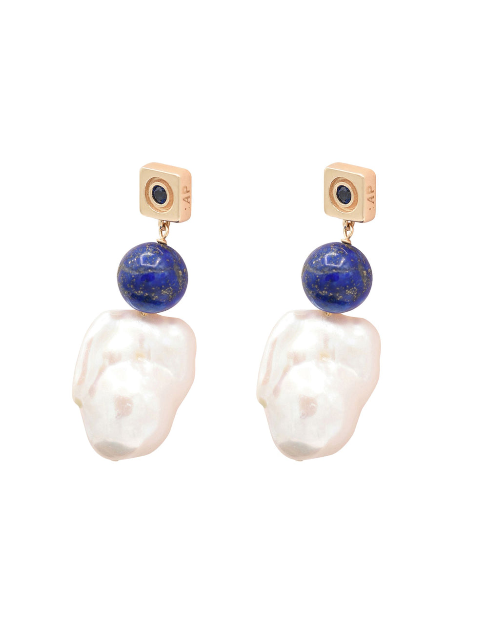 BOLD Earrings, 14k Gold