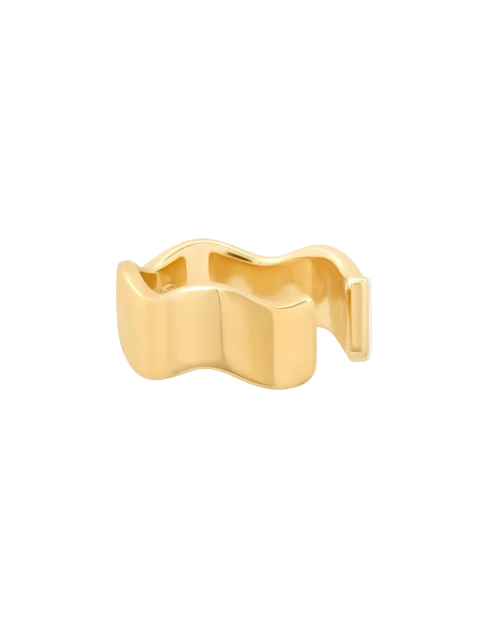 Thick Form Ear Cuff by Eriness - At Present Jewelry