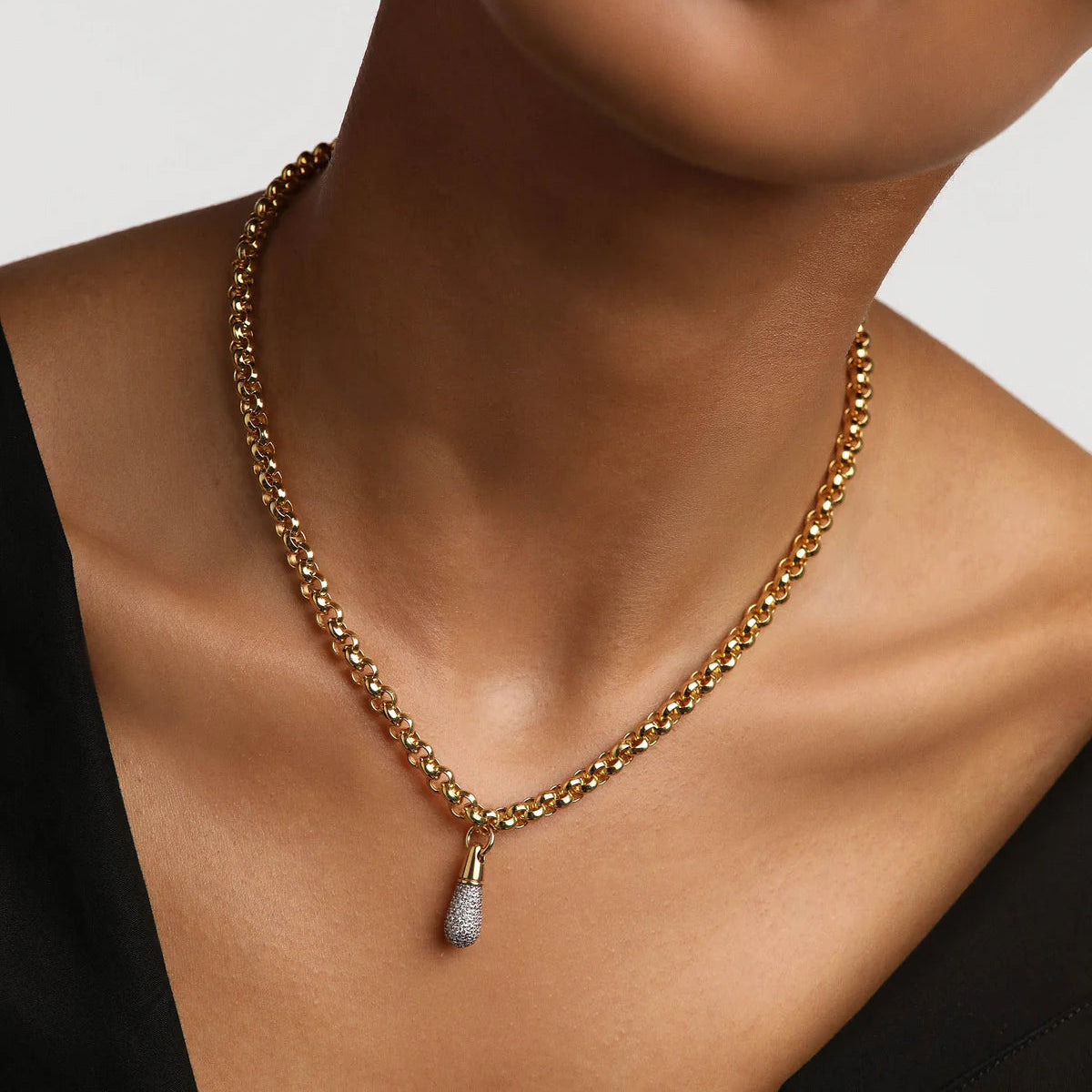 Jazz Chain Necklace by PDPaola - At Present Jewelry